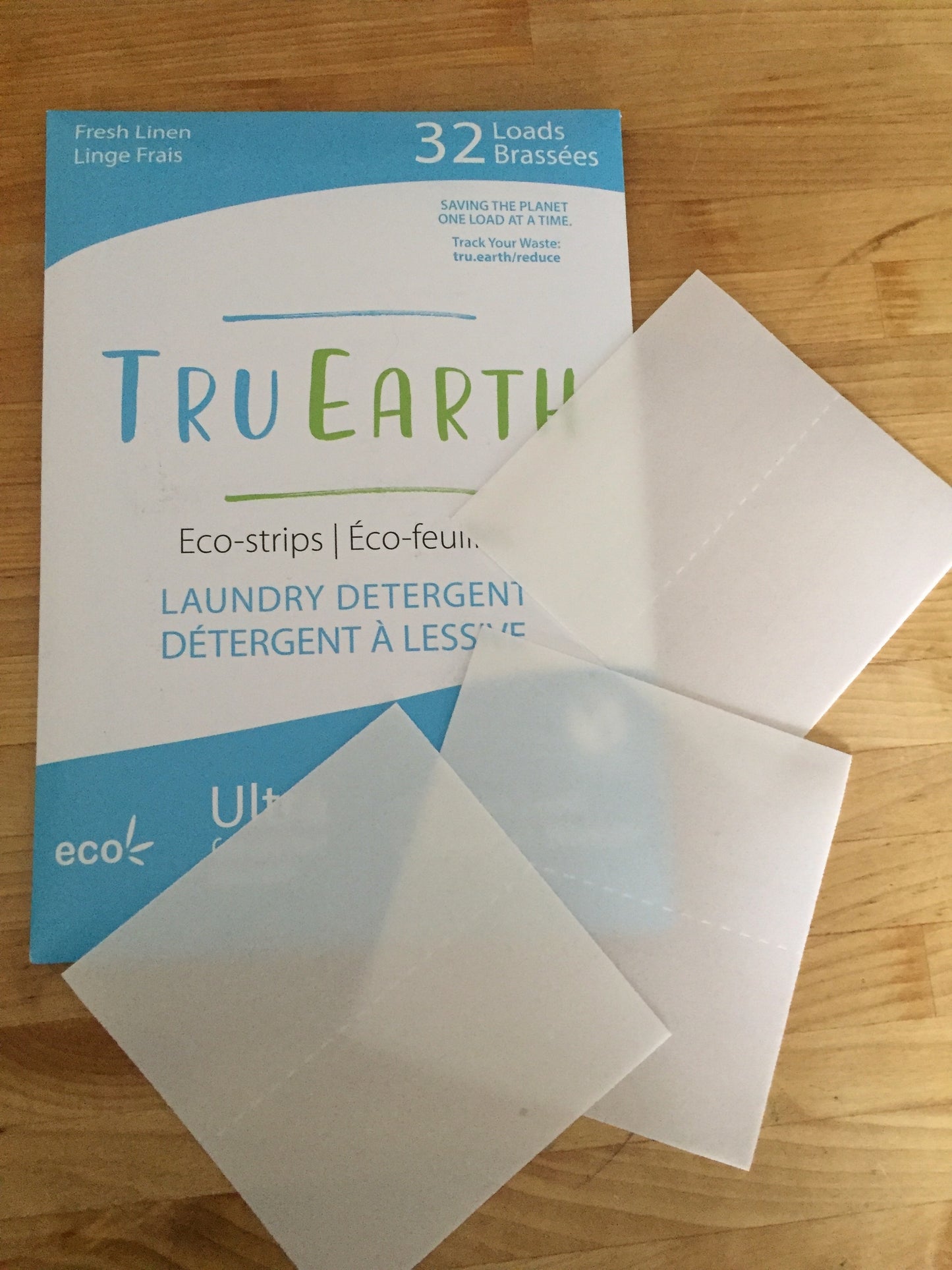 EcoHome - LAUNDRY SOAP STRIPS, Safe for Baby!