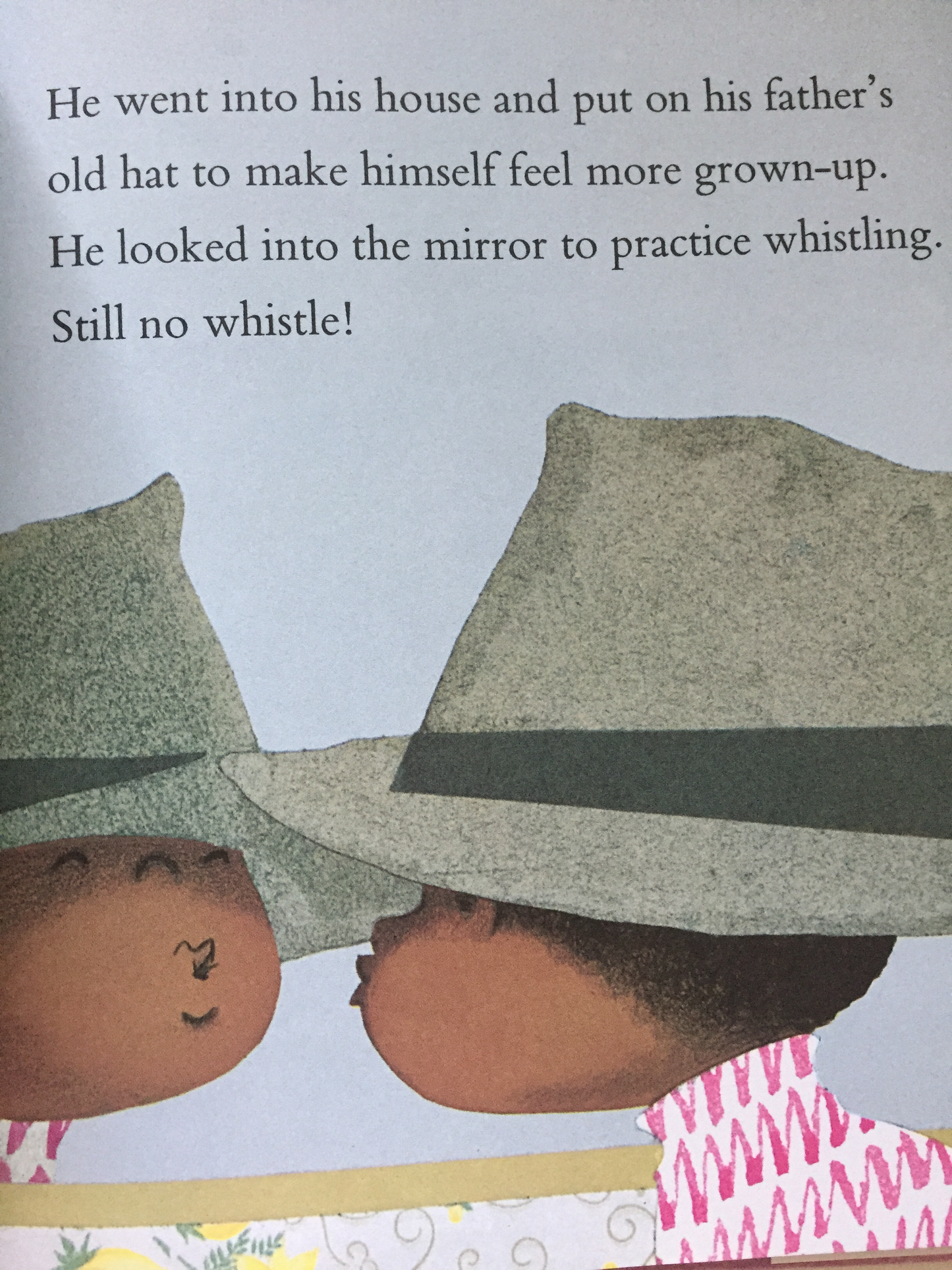 Children's Picture Book - WHISTLE FOR WILLIE