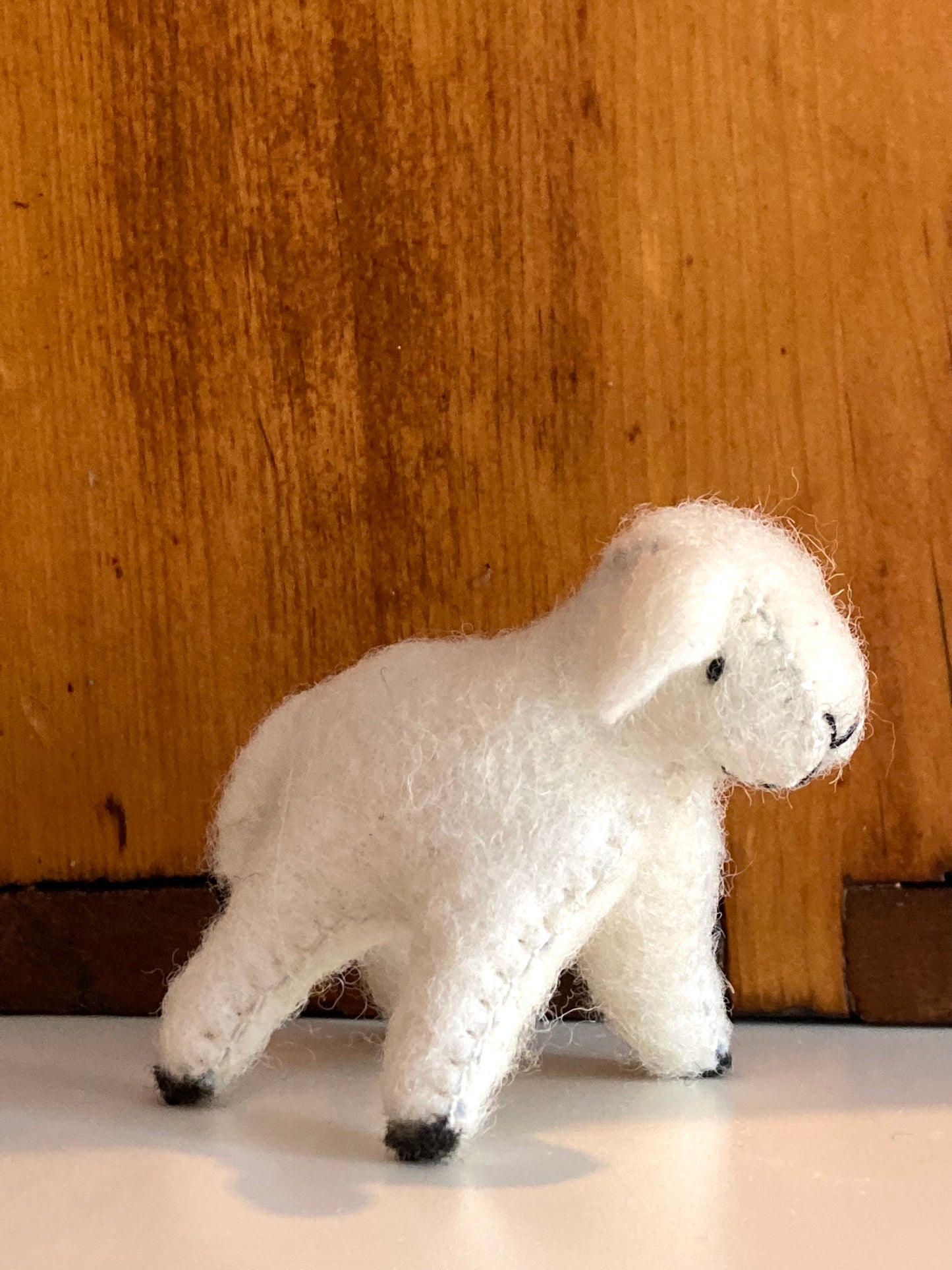 Dollhouse Soft Toy  - FELT SHEEP