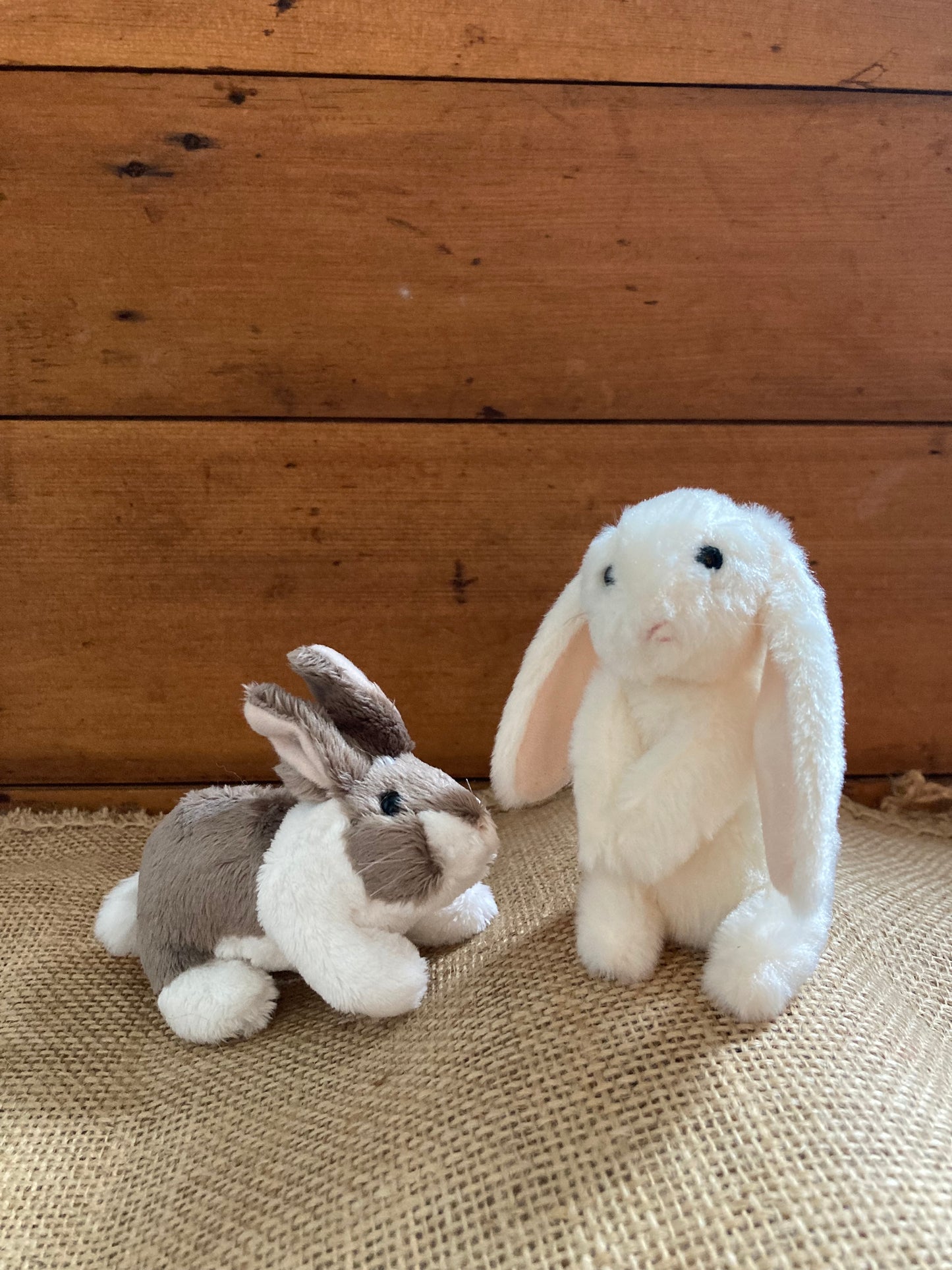 Soft Toy Finger Puppet - BABY BUNNY RABBIT