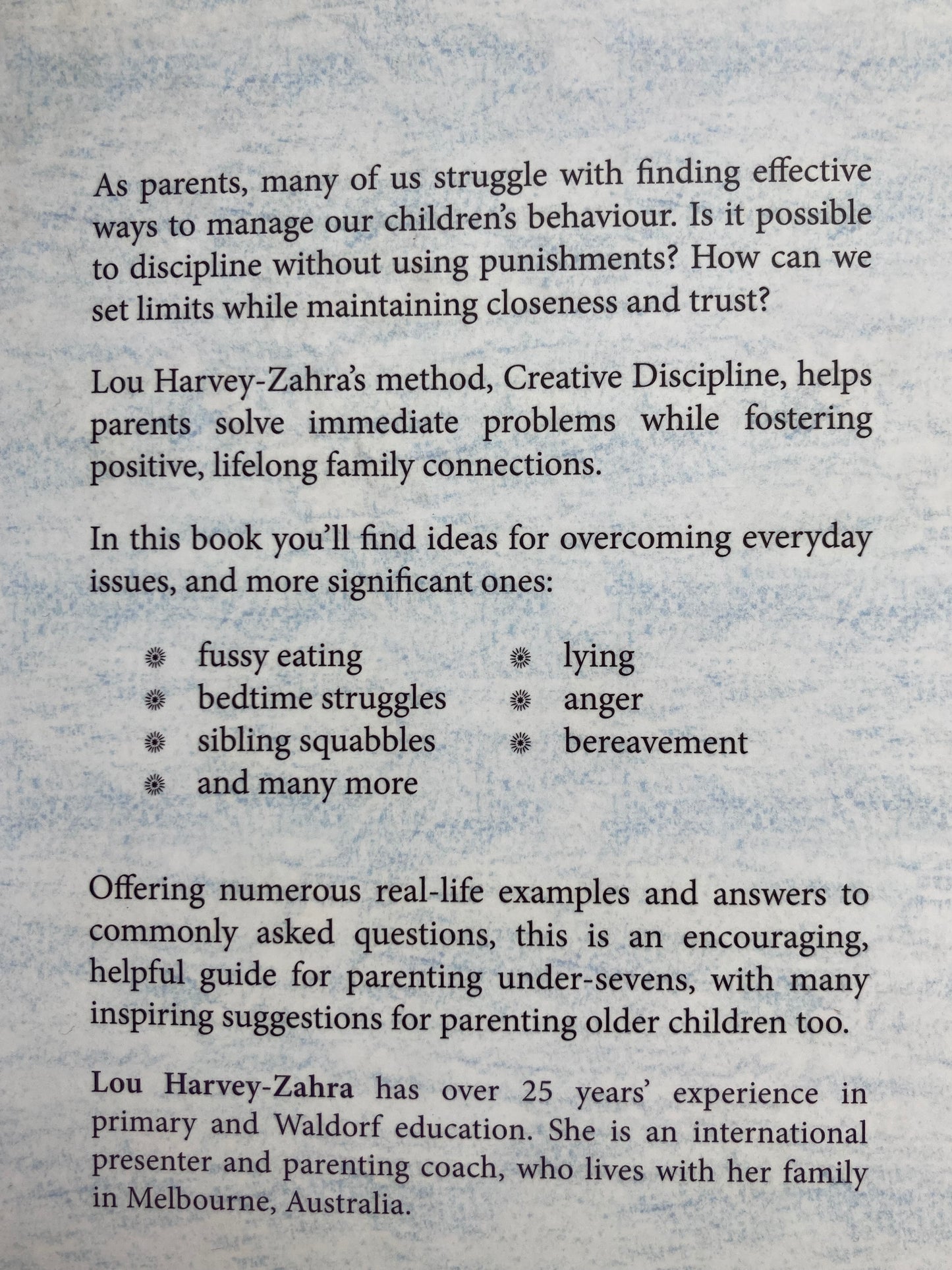 Parenting Resource Book - CREATIVE DISCIPLINE, CONNECTED FAMILY