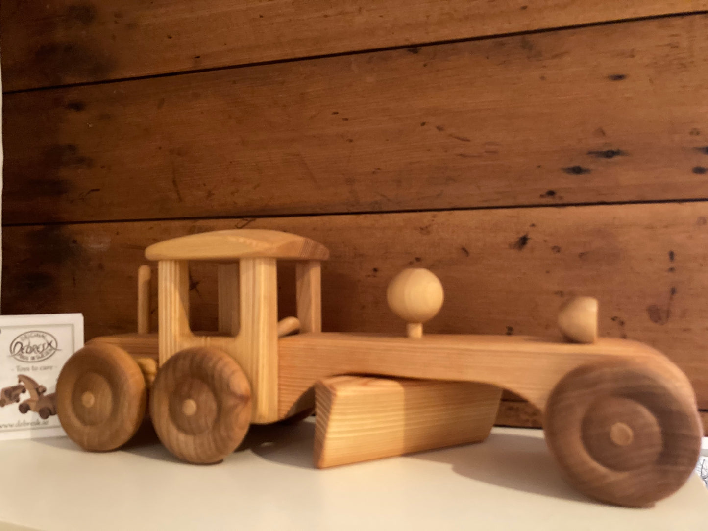 Wooden Toy - Debresk ROAD GRADER