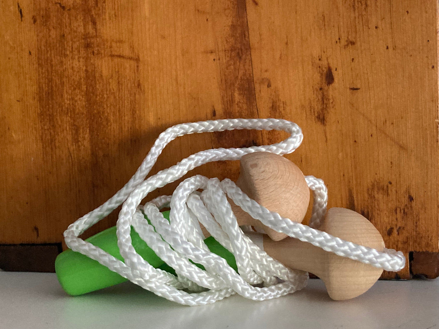 Activity Set - SKIPPING ROPE (with WOOD Handles)