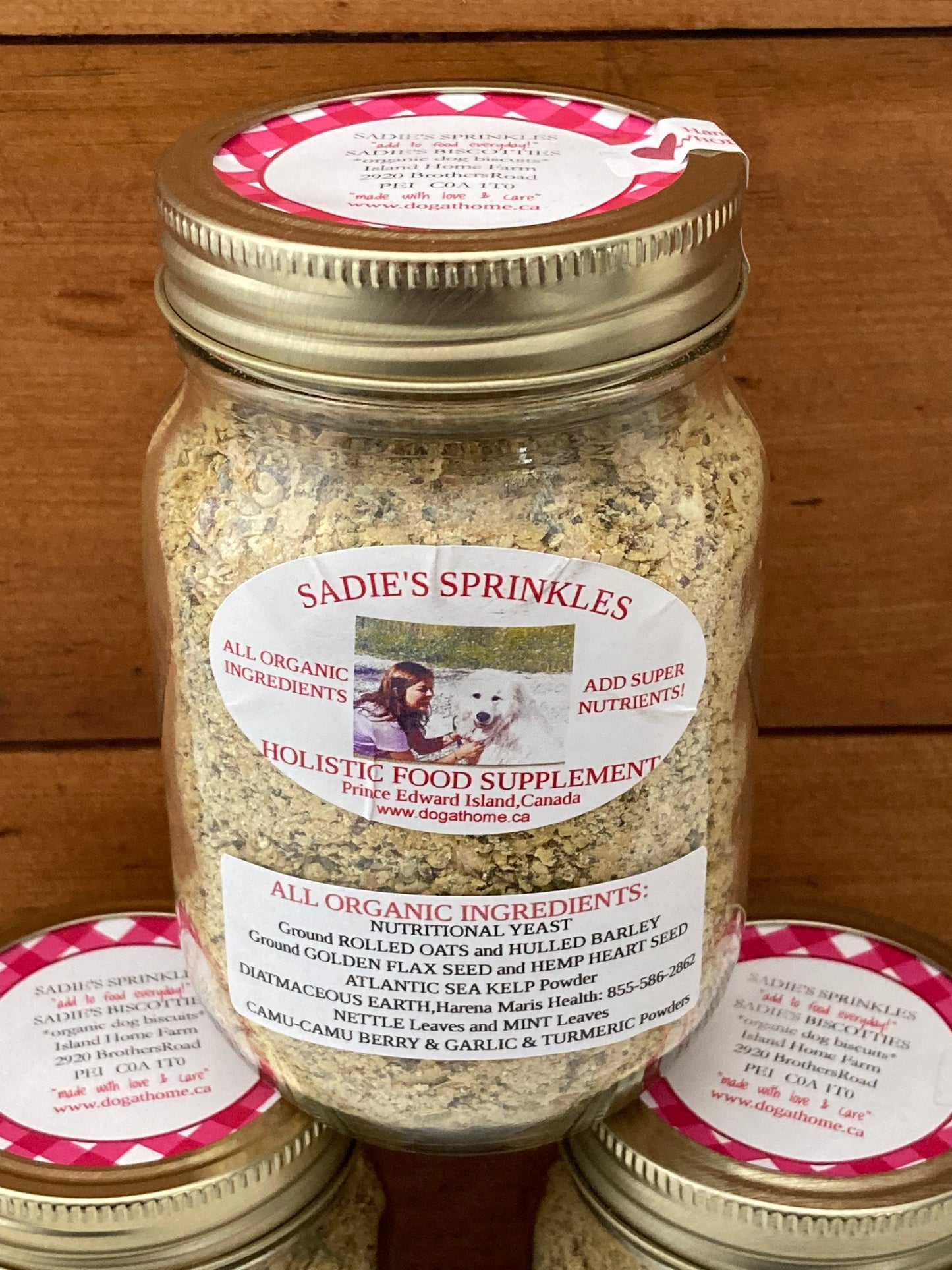 Santé holistique pour animaux de compagnie - SPRINKLES QUOTIDIENNES BIOLOGIQUES Whole Food Nutrition