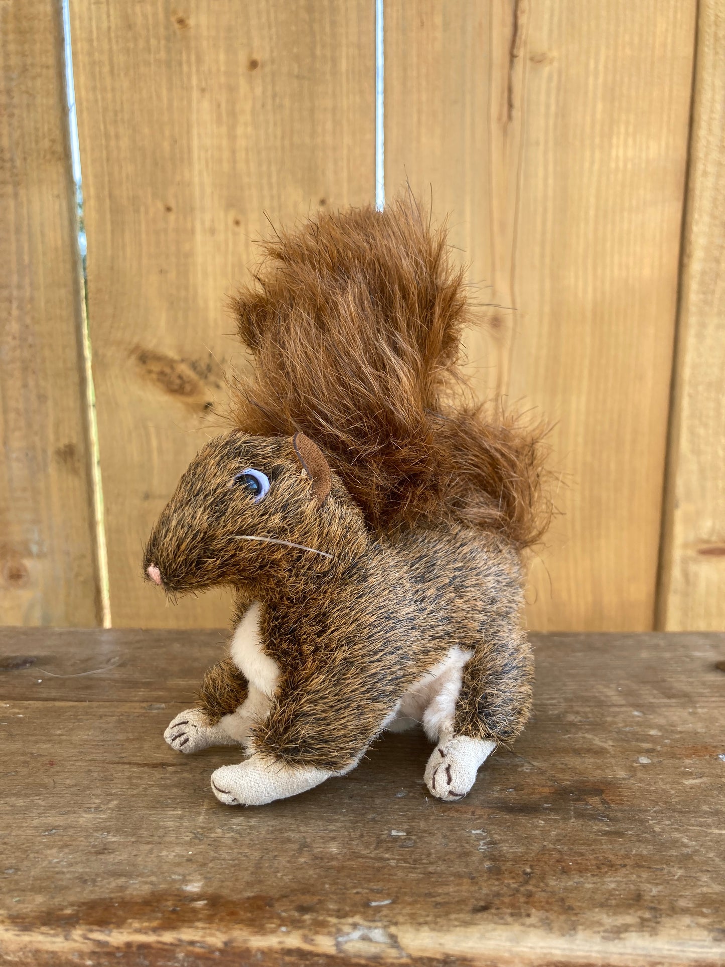 Soft Toy Finger Puppet - RED SQUIRREL