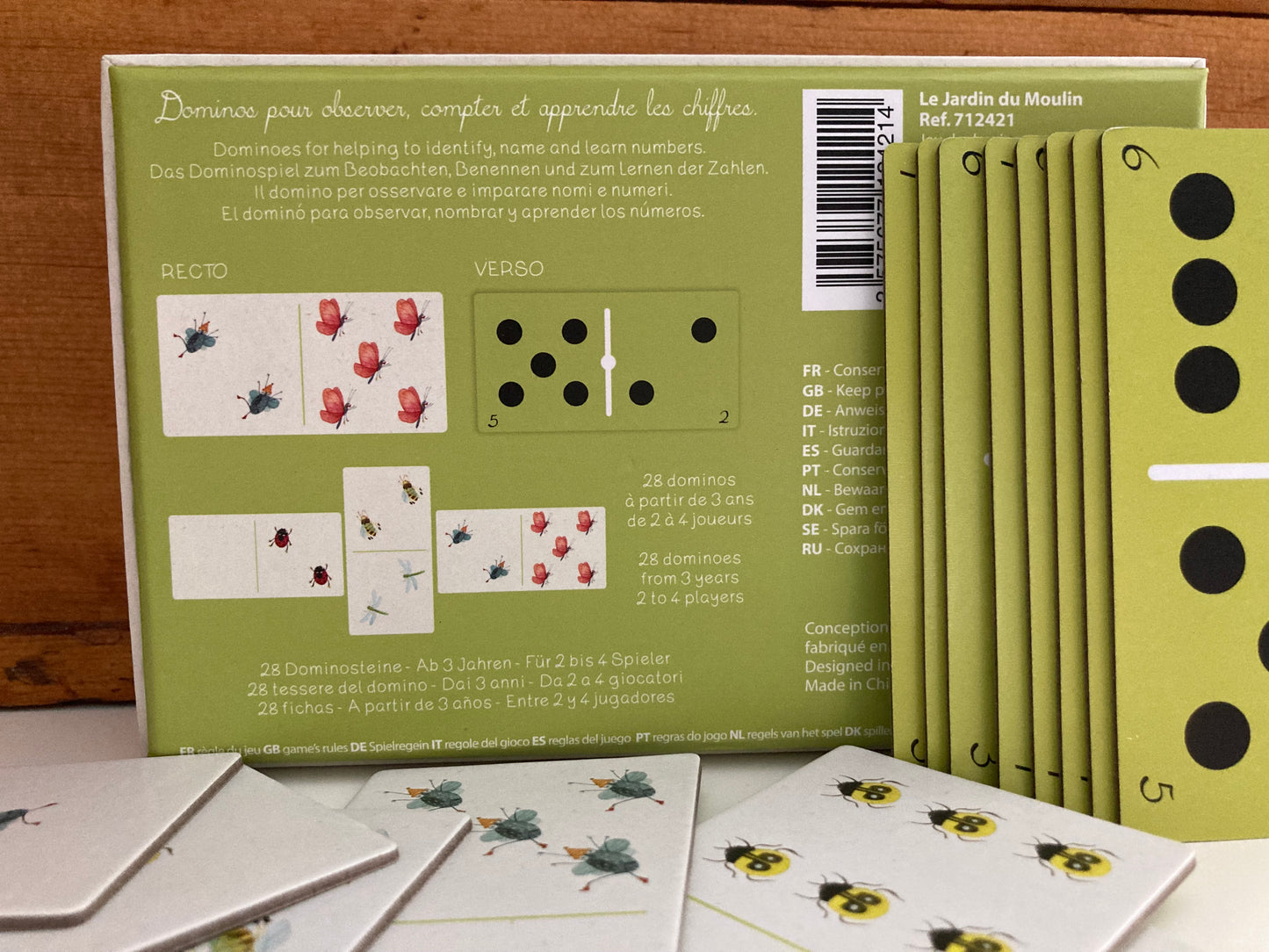 Board Game Set - INSECT DOMINOES