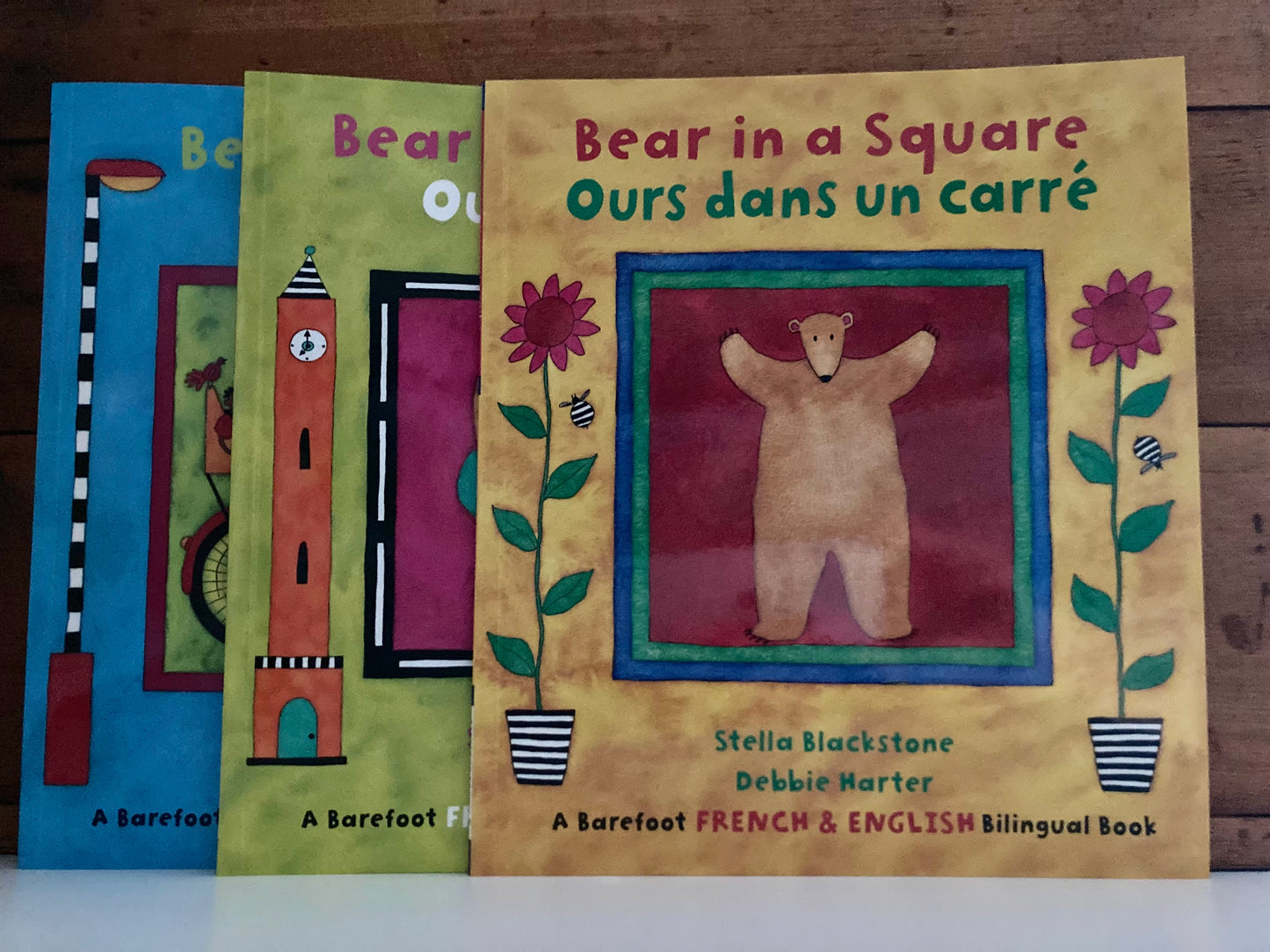 Educational Children’s Picture Book - FRENCH & ENGLISH BILINGUAL BEAR BOOKS (3 Titles)