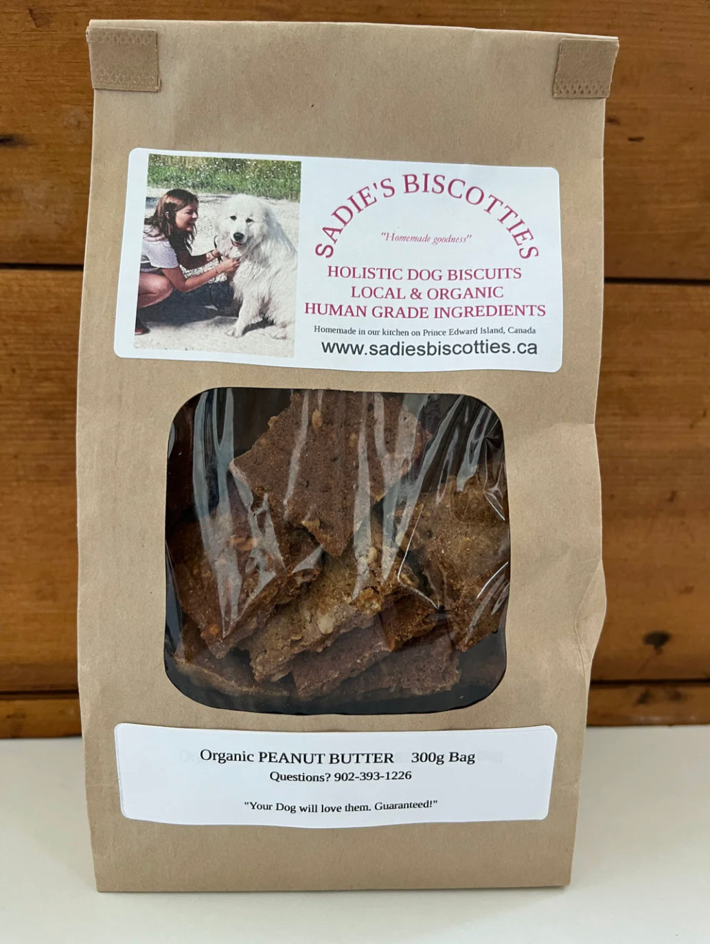 Santé holistique pour animaux de compagnie - BISCUITS BIOLOGIQUES POUR CHIENS Sadie's Biscotties