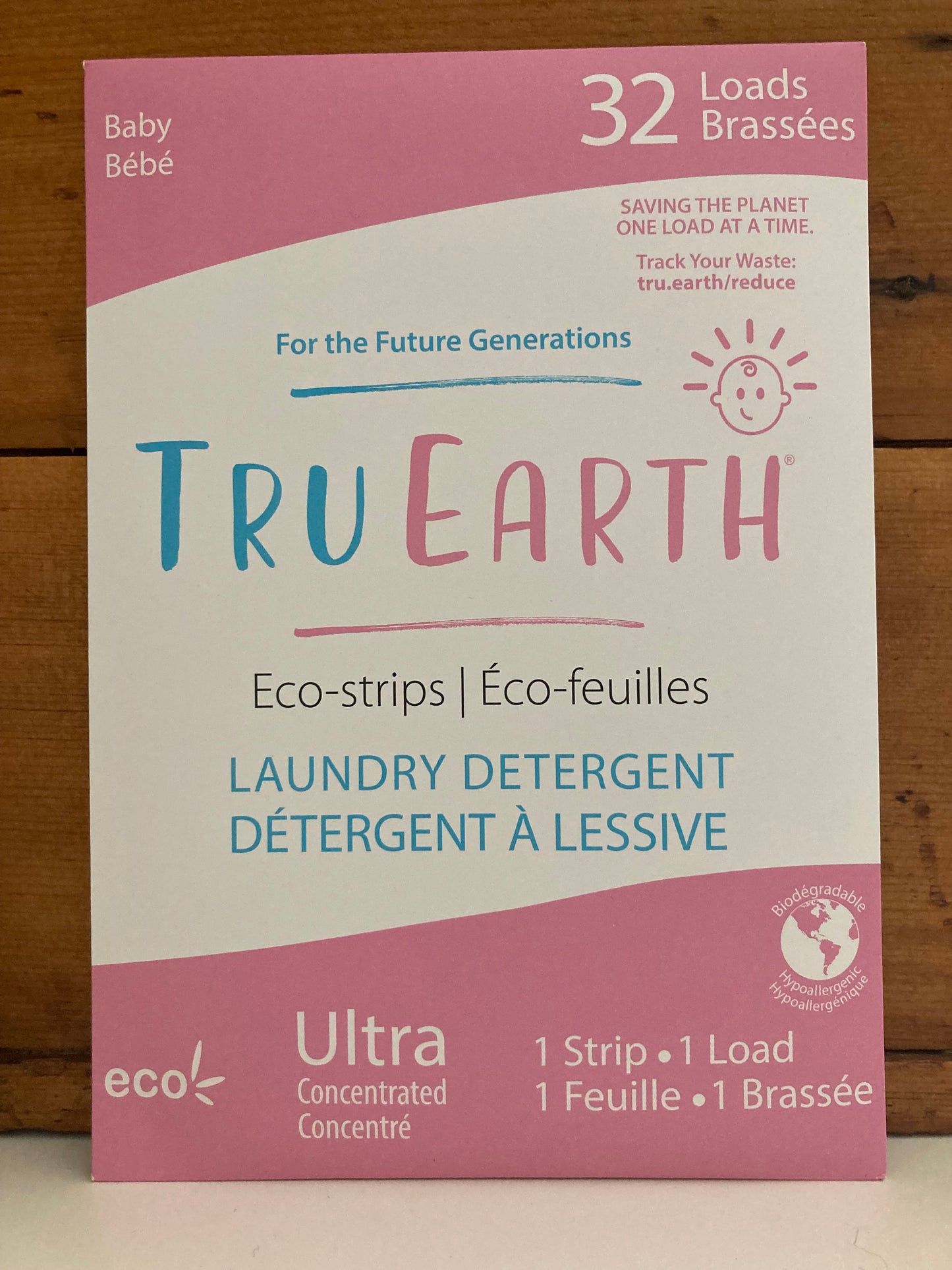 EcoHome - LAUNDRY SOAP STRIPS, Safe for Baby!