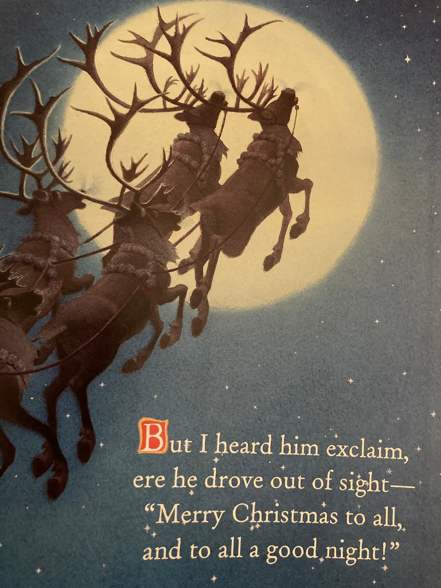 Children's Picture Book - THE NIGHT BEFORE CHRISTMAS