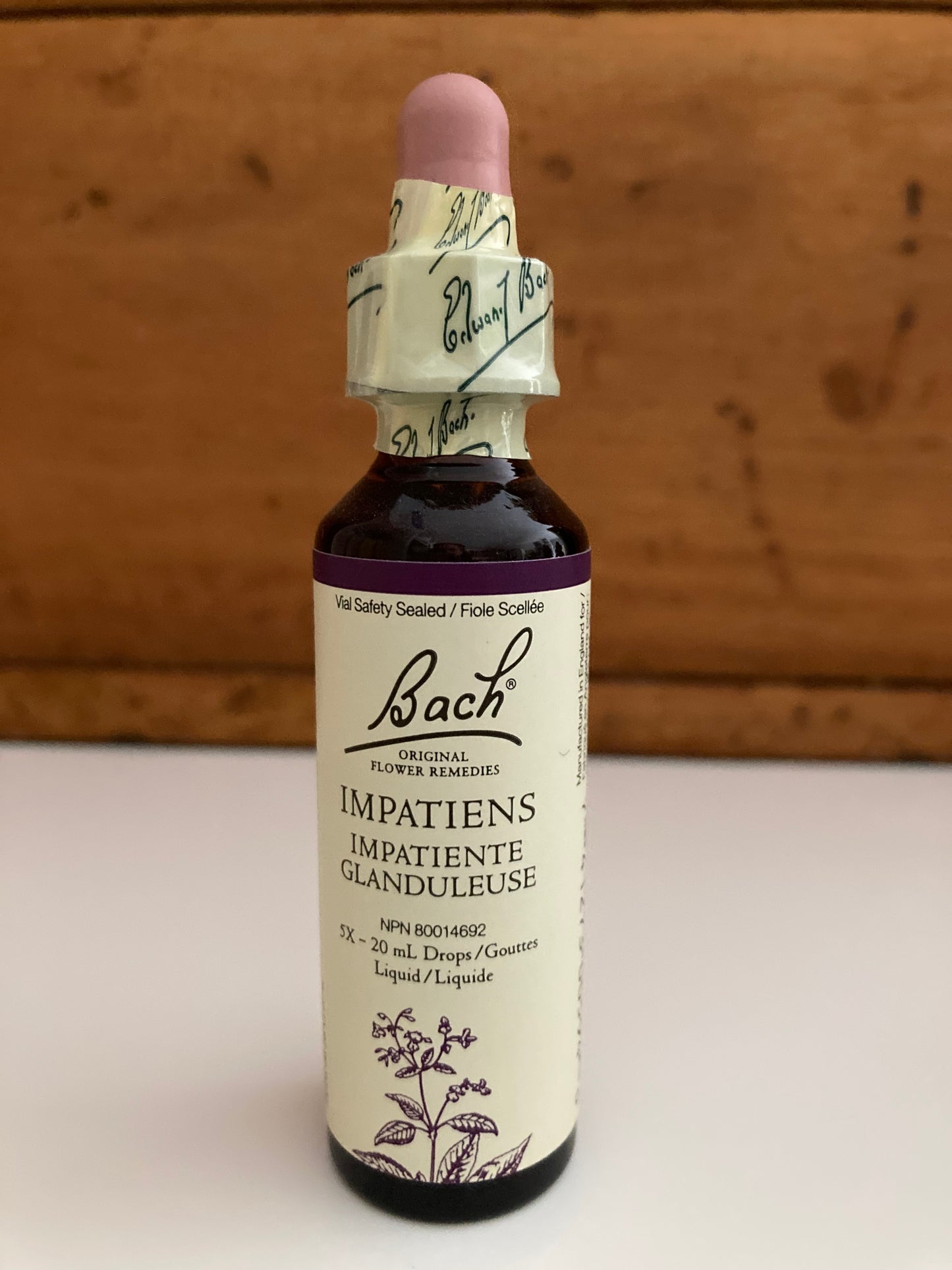 Bach Holistic Flower Remedies - IMPATIENS