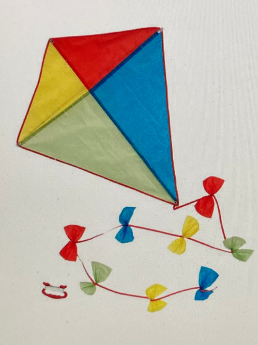 KITE with BOW TAIL