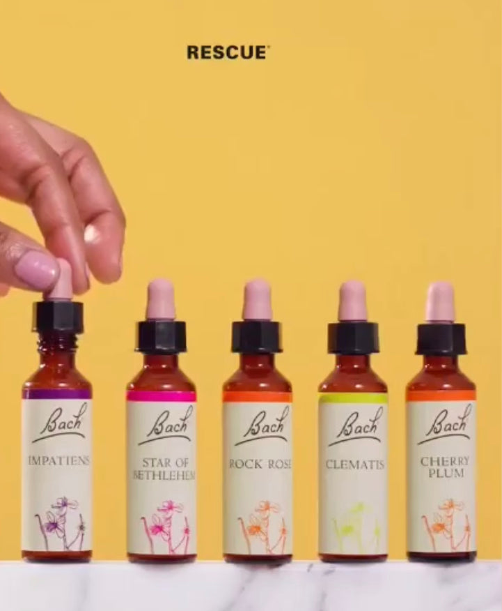 Bach Holistic Flower Remedies - RESCUE DROPS