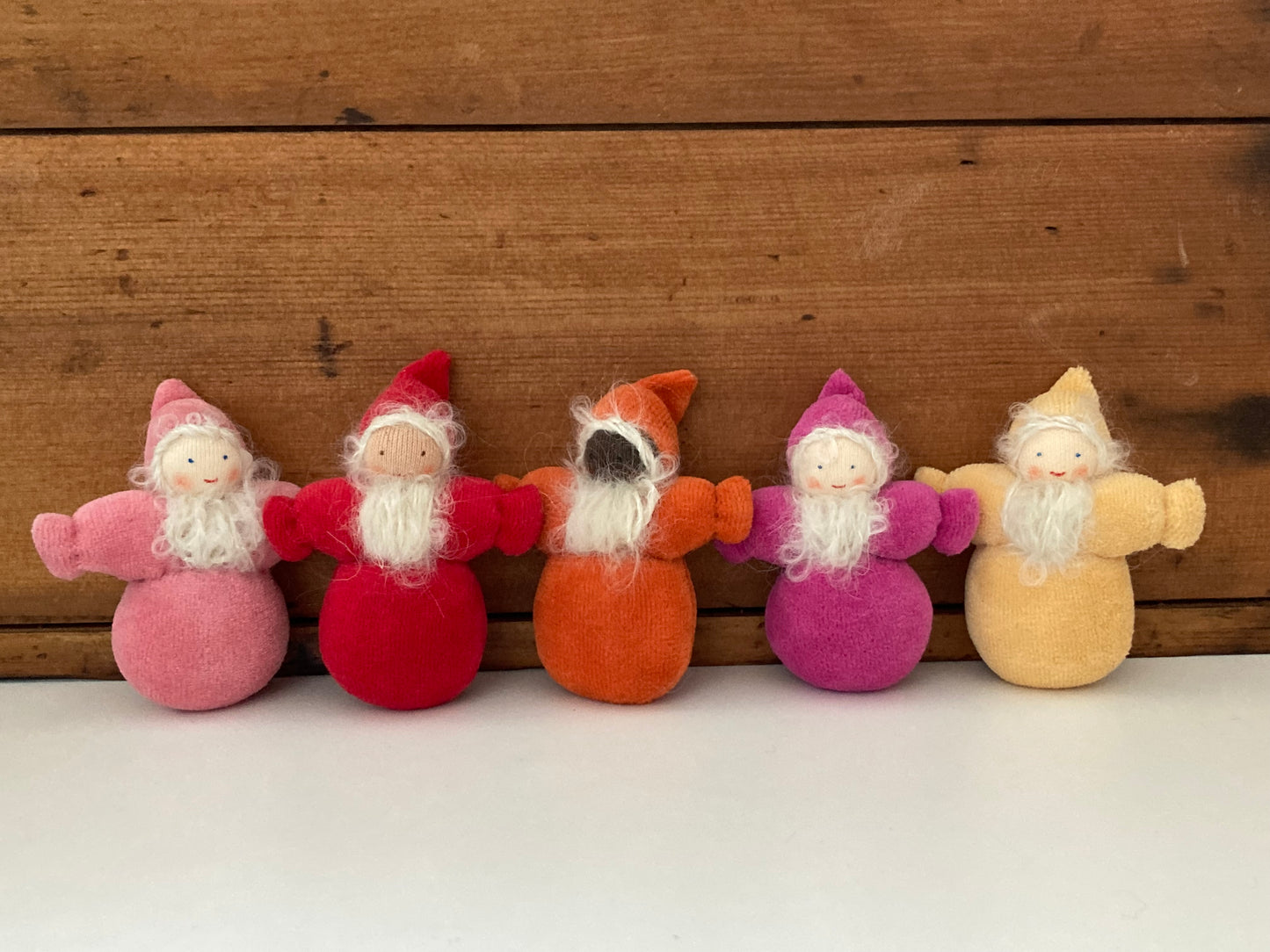 Waldorf Soft Toy - Grimm's DWARFS & GNOMES, with BEARDS