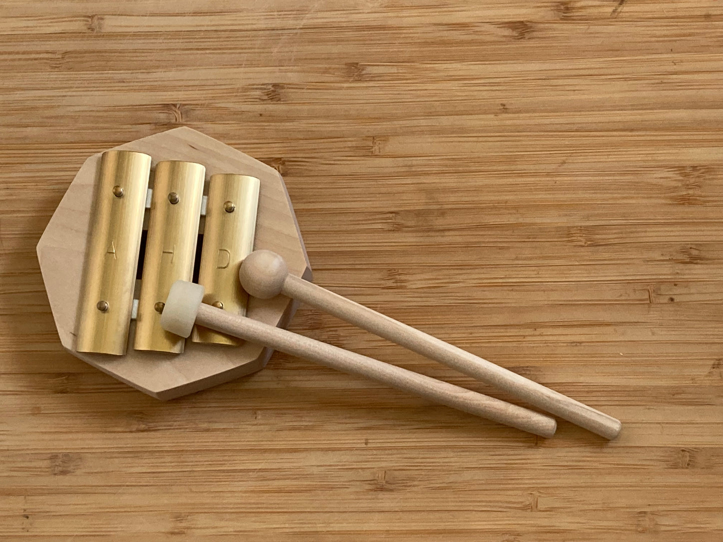 Instrument - 3 TONE GLOCKENSPIEL with Mallet Set