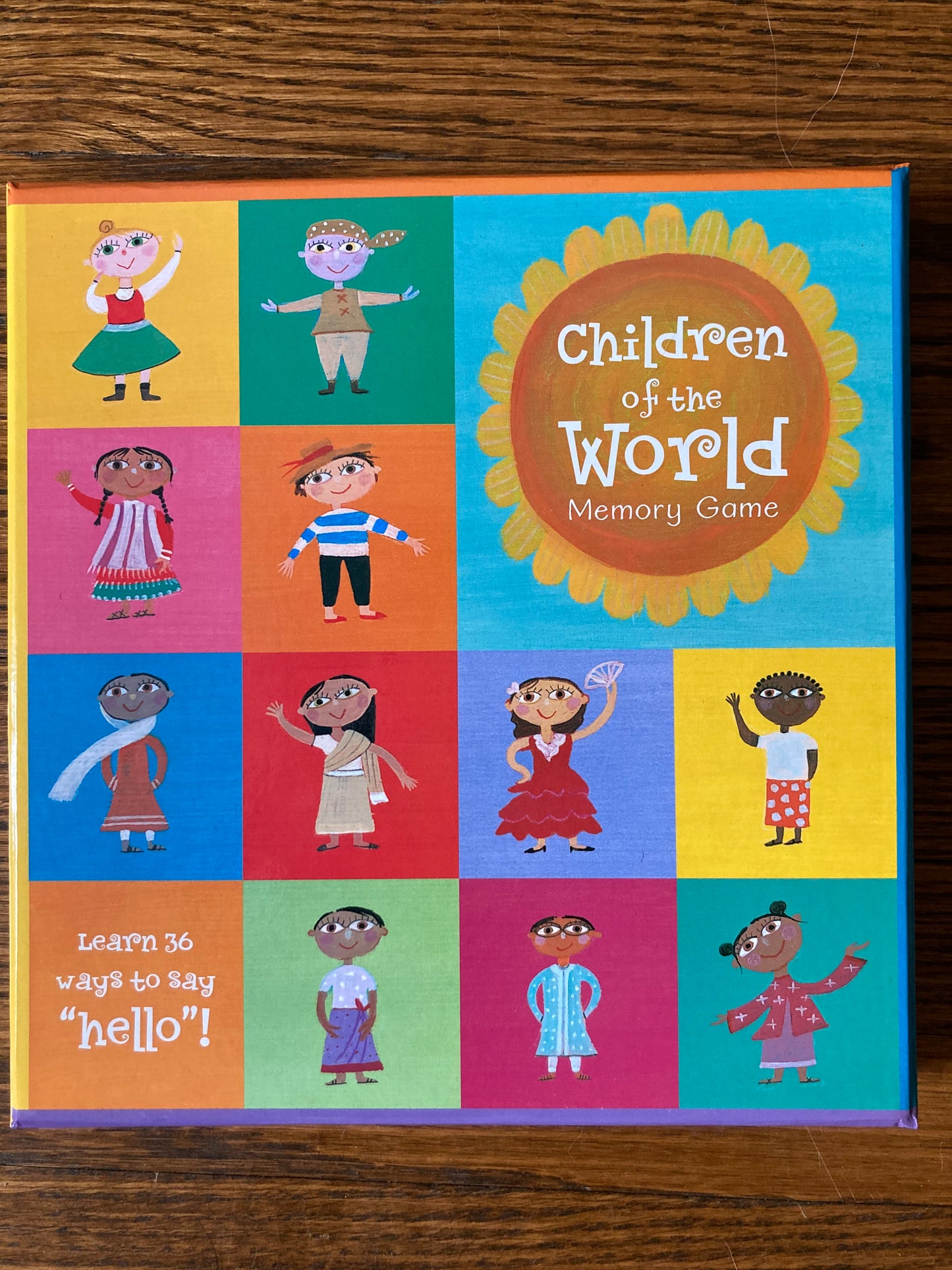 Educational Memory Game Set - CHILDREN OF THE WORLD