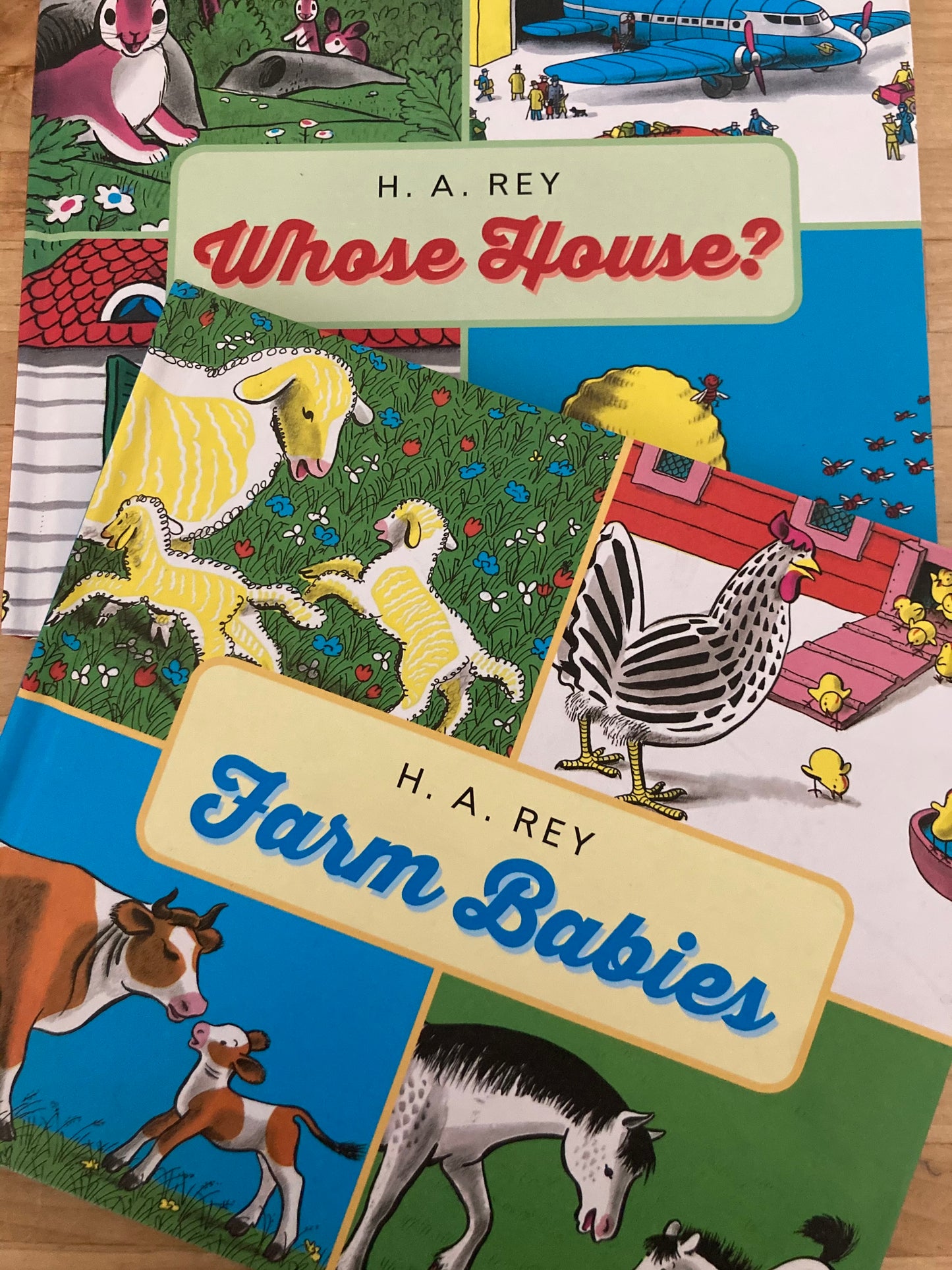 Children’s Picture Book - FARM BABIES by H.A.Rey