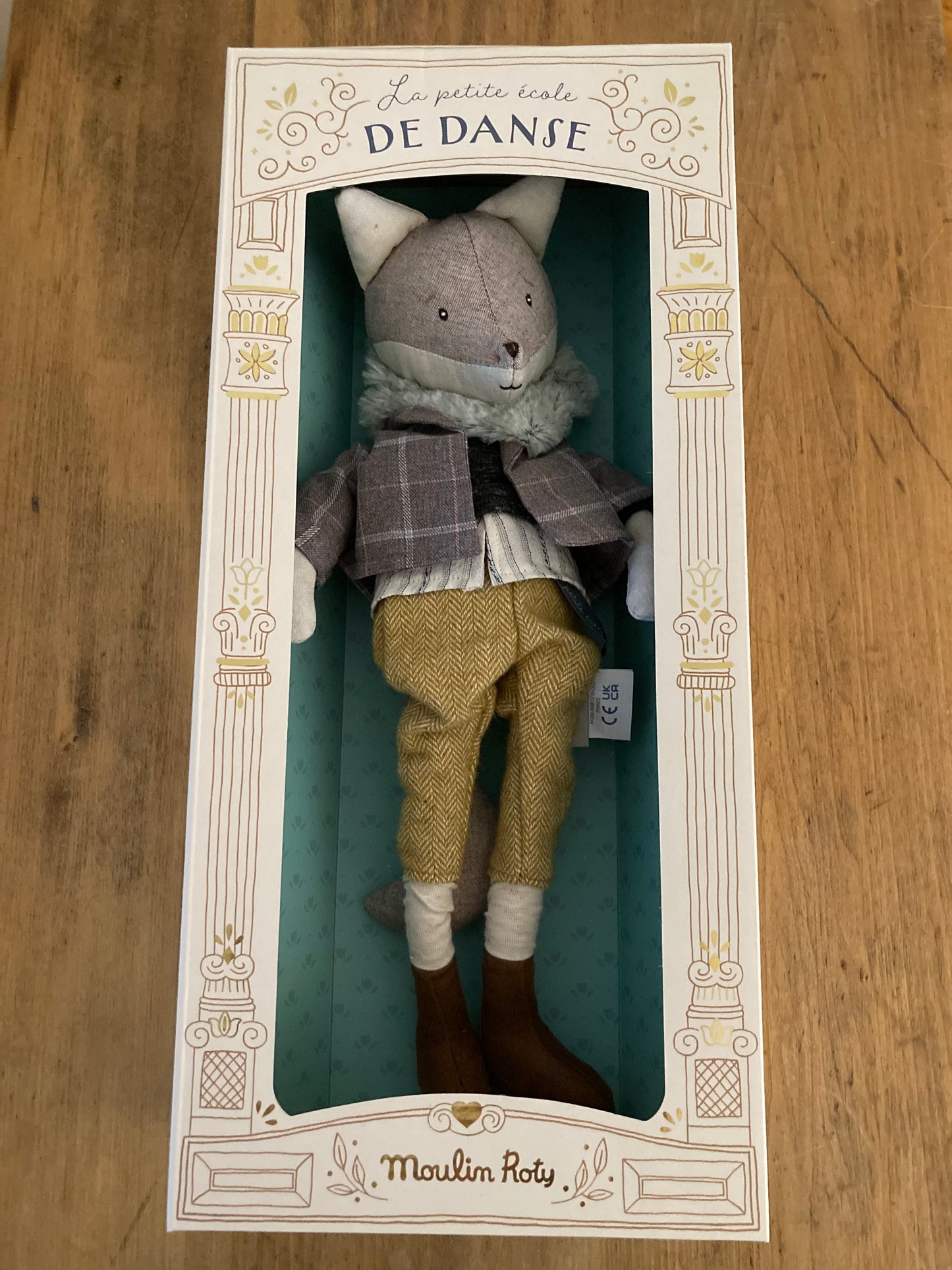 Soft Doll - RAG FOX DOLL, en pantalon (16 pouces)