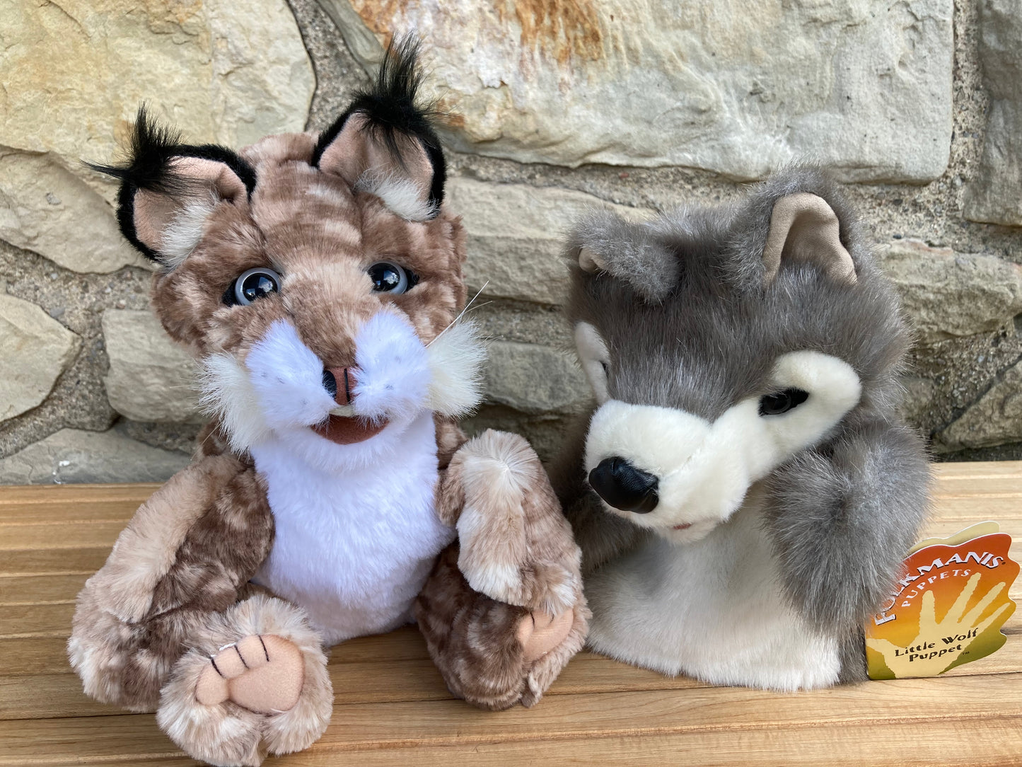 Soft Puppet Toy - BOBCAT Hand Puppet