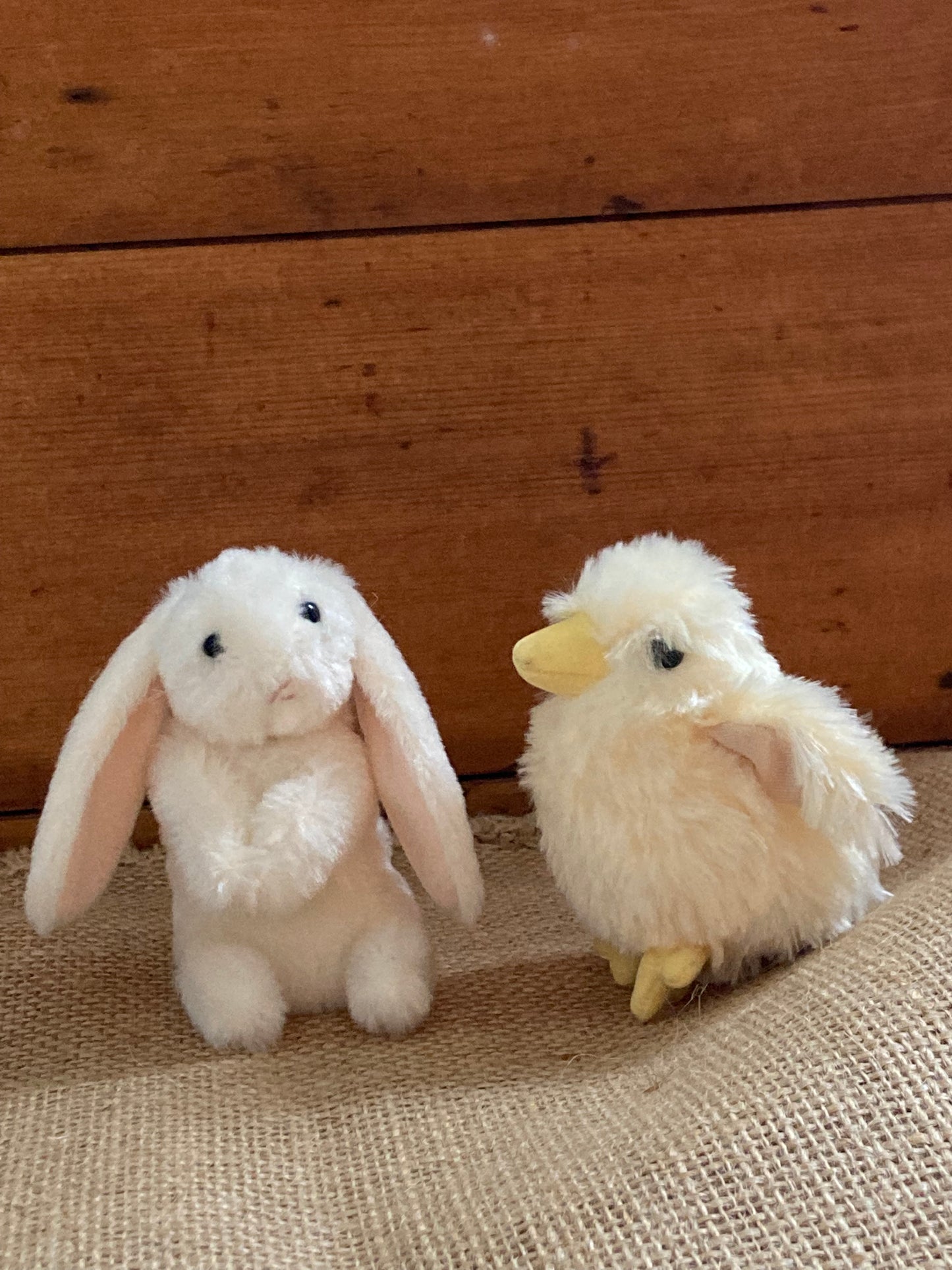 Soft Toy Finger Puppet - BABY LOP-EARED RABBIT