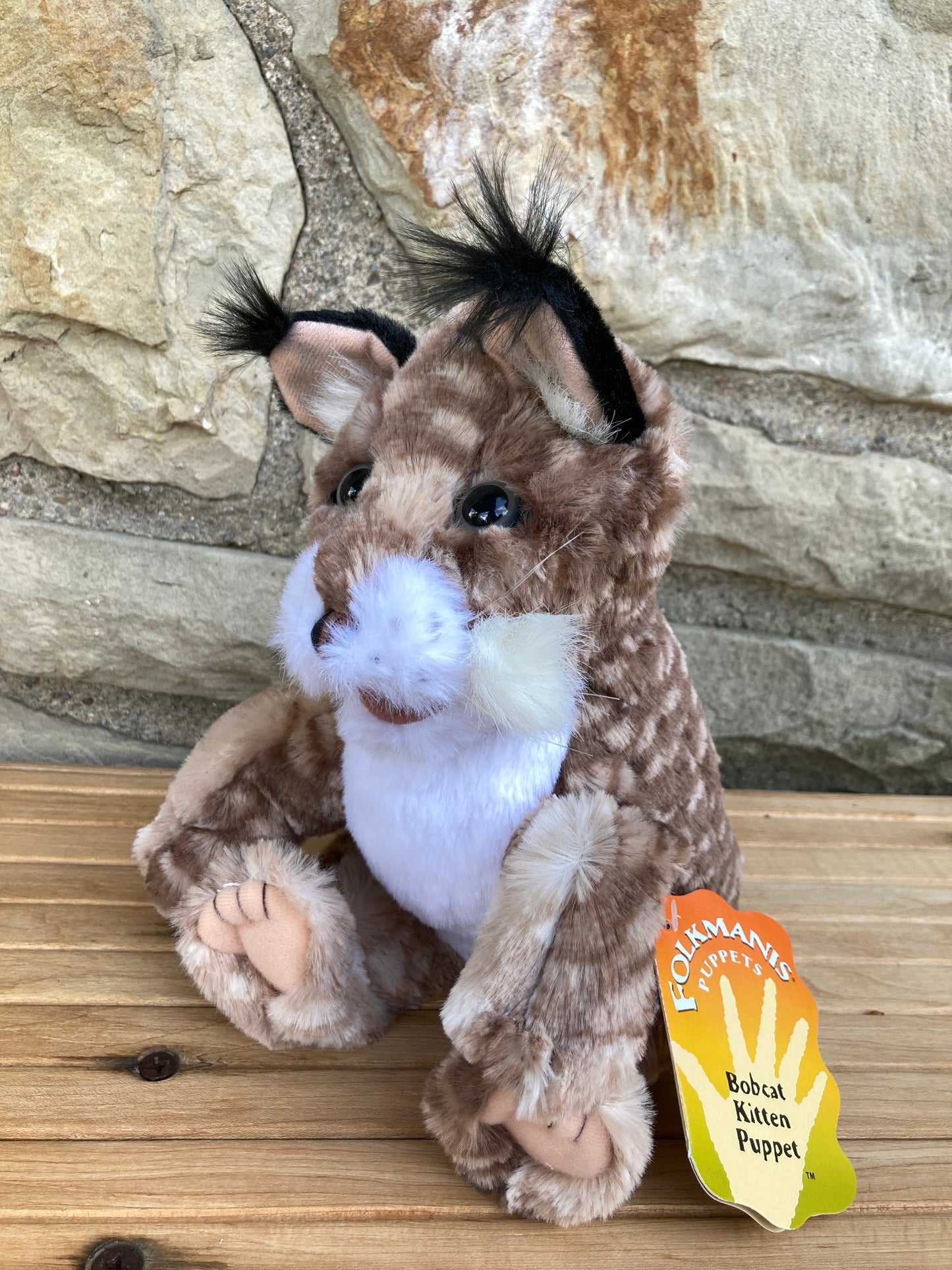 Soft Puppet Toy - BOBCAT Hand Puppet