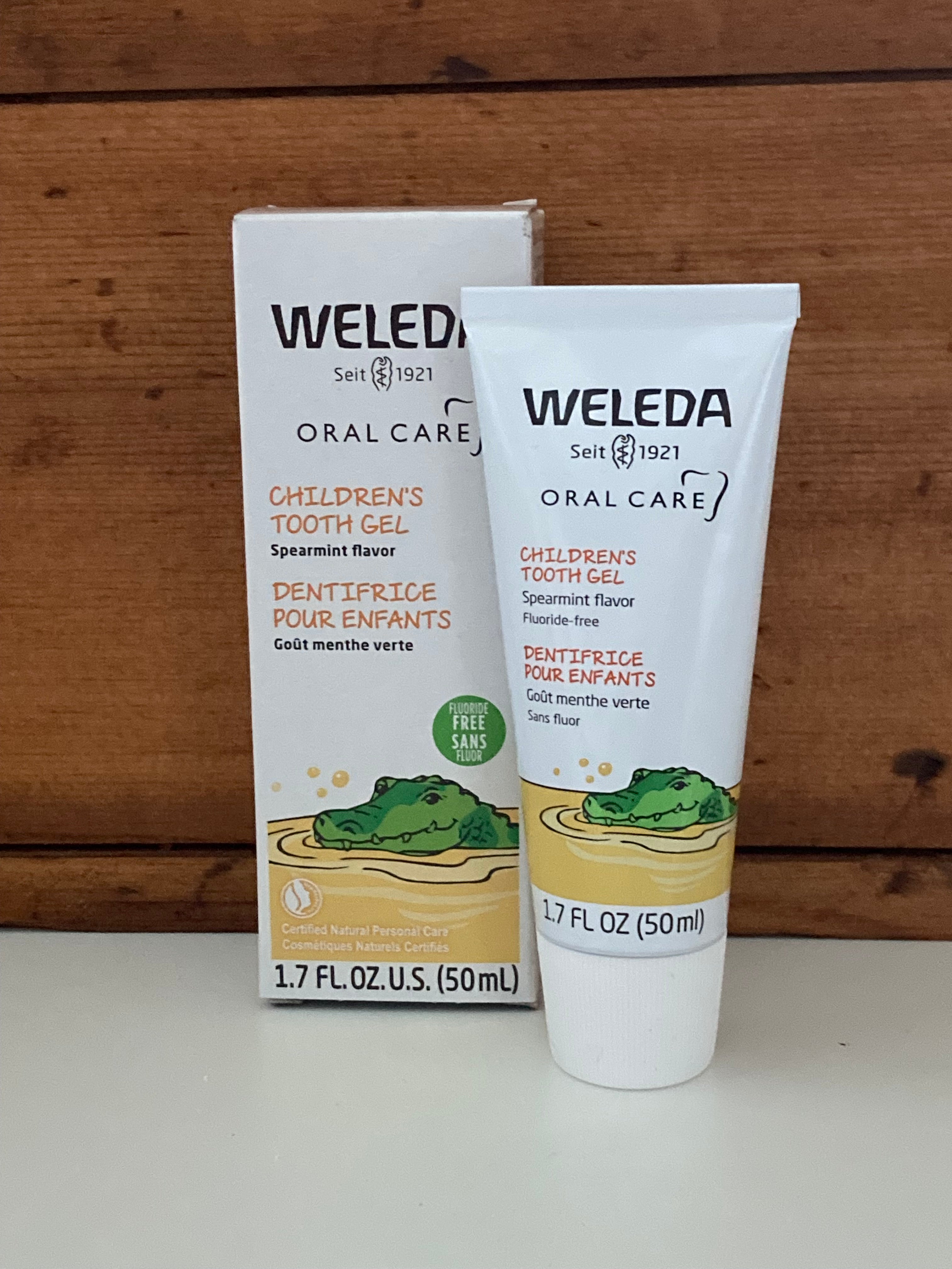 Sand Toothpaste Weleda TOOTHPASTE - CHILDREN'S TOOTH GEL โ Gnomes & Acorns