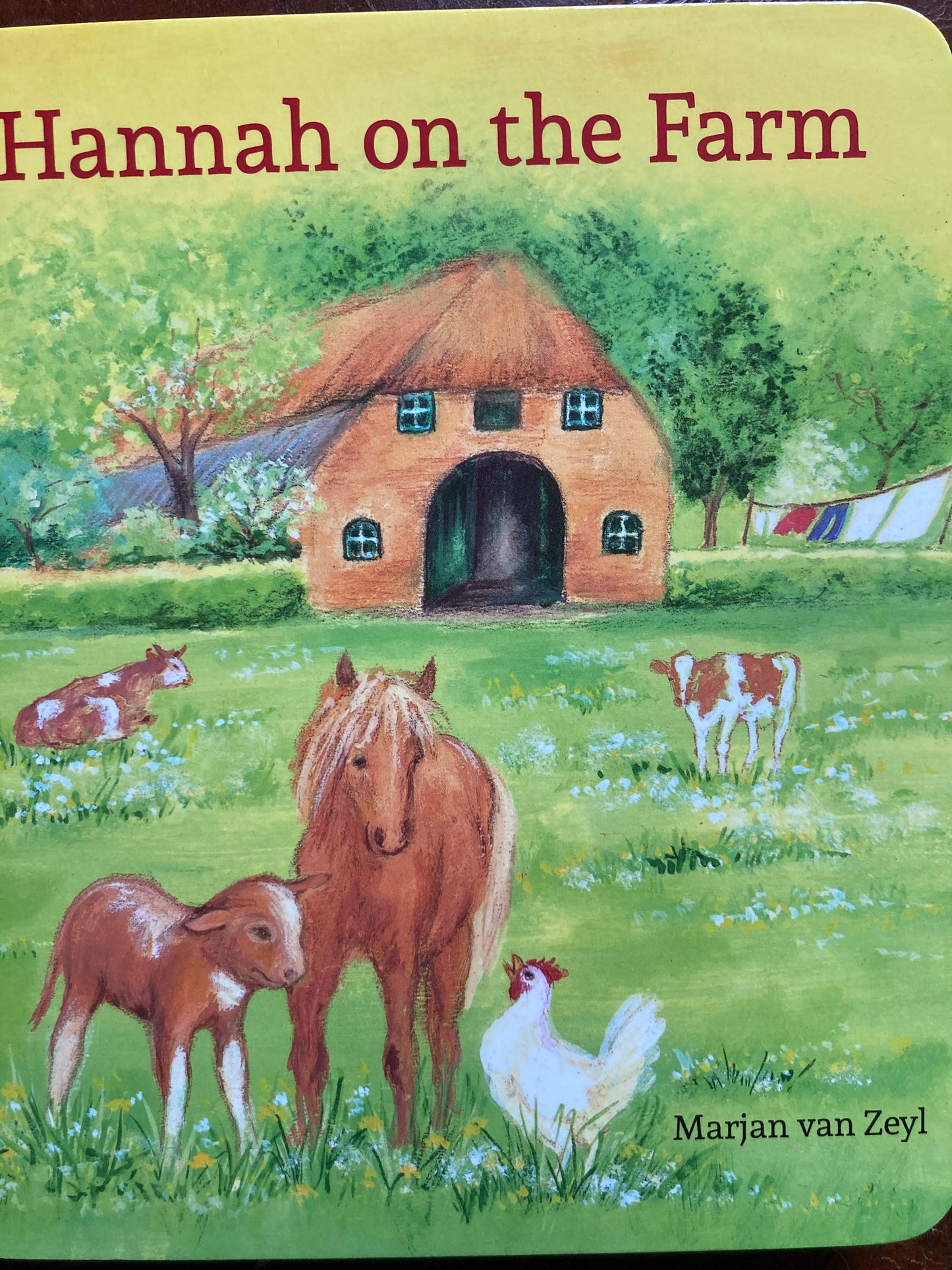 Board Book, Baby - HANNAH ON THE FARM