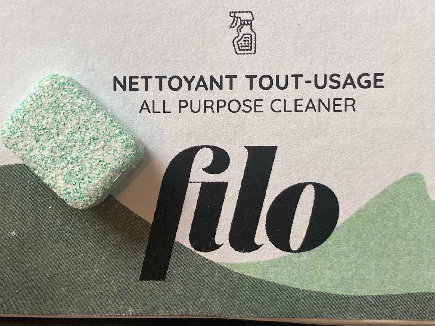 EcoHome - Filo ALL PURPOSE CLEANER, "in a CAPSULE"