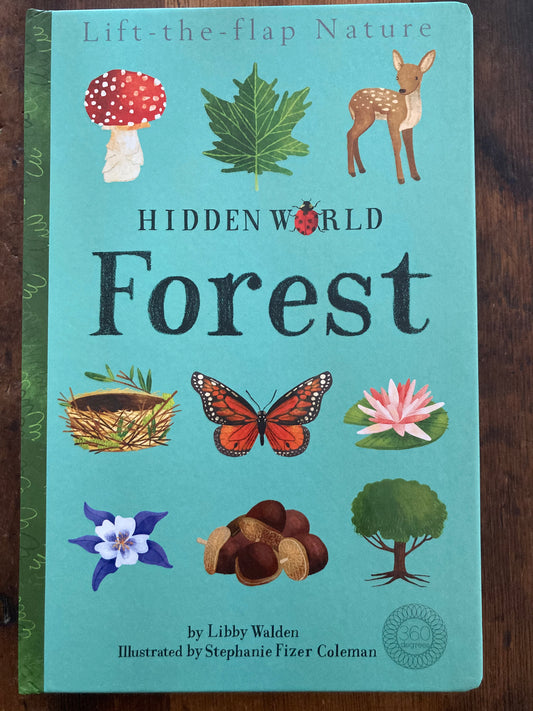 Educational Book - HIDDEN WORLD of the FOREST, with lift-the-flaps