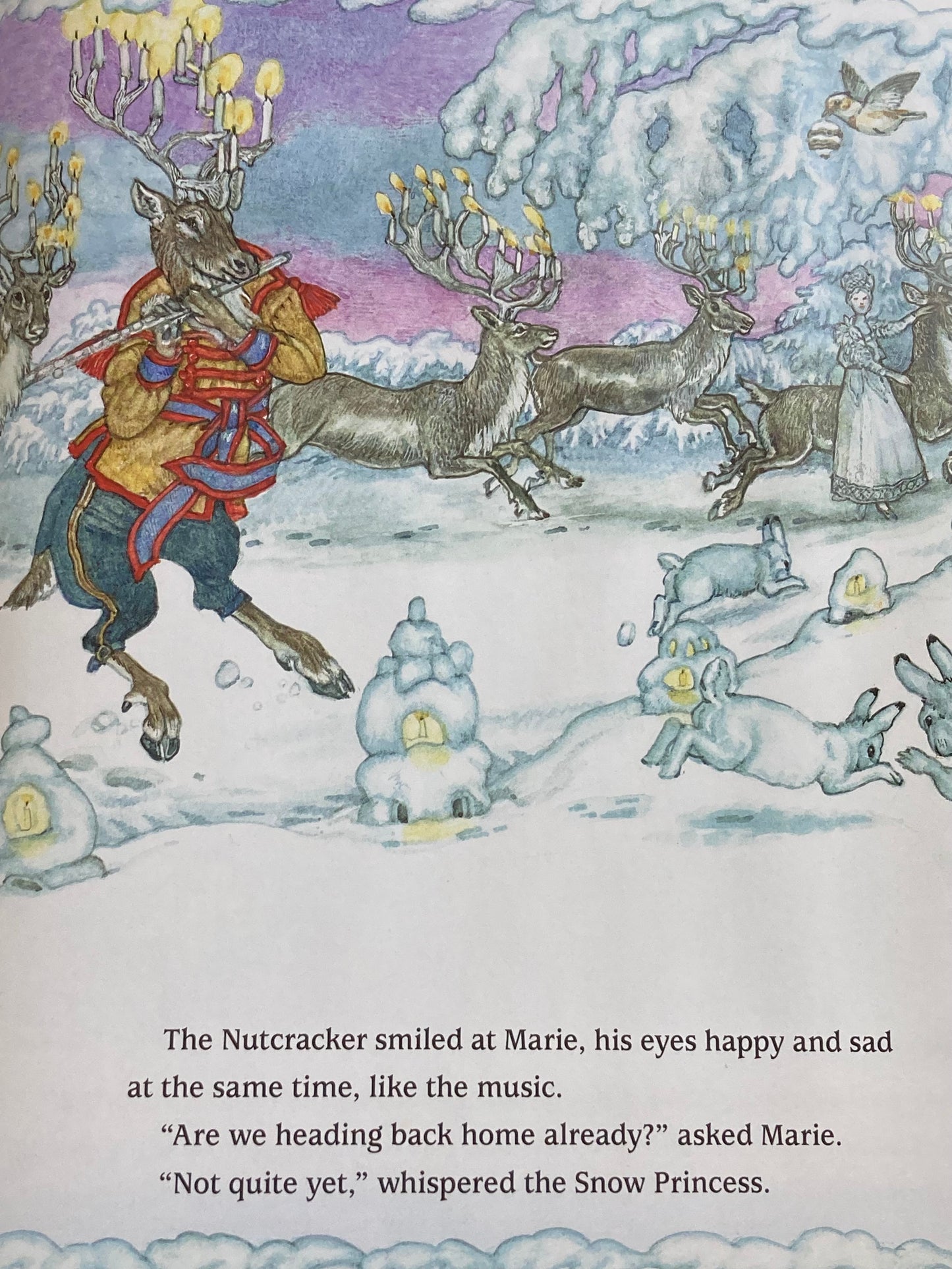 Children's Picture Book - Jan Brett's THE NUTCRACKER