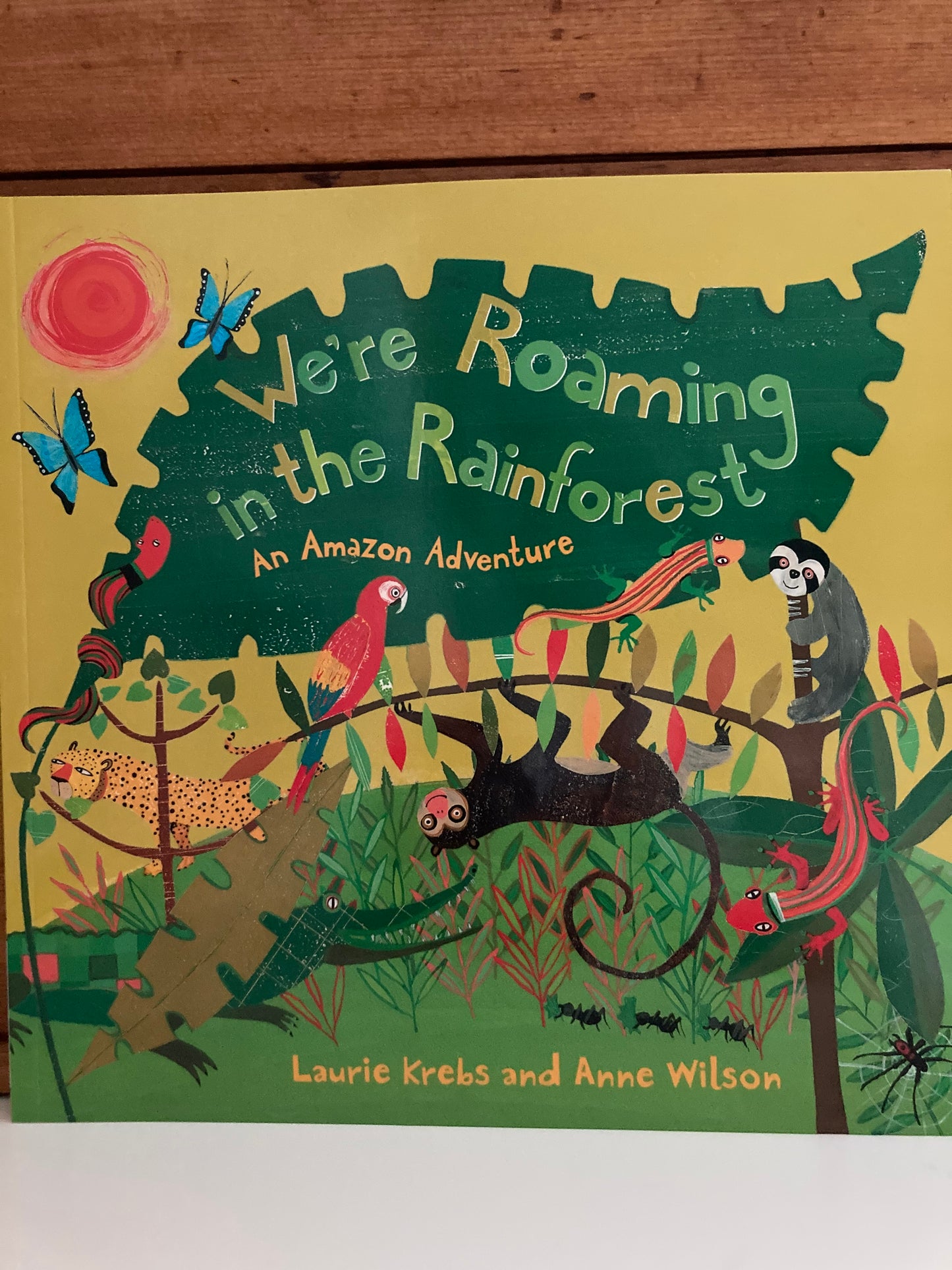 Educational Children’s Picture Book - WE’RE ROAMING IN THE RAINFOREST
