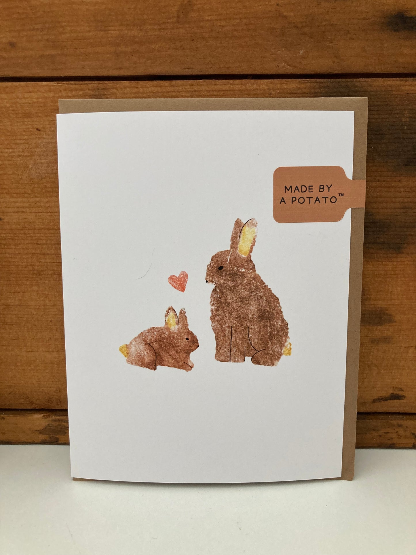 Cartes de vœux - Par un Potato BUNNY BABY LOVE