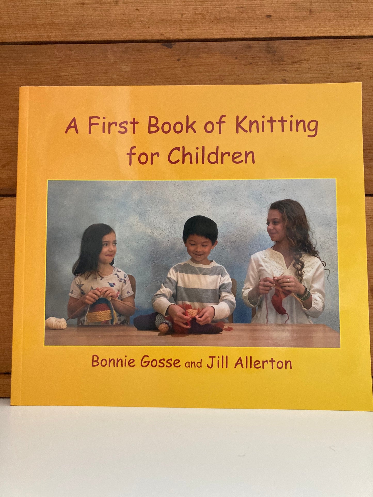 Crafting Resource Book - A FIRST BOOK OF KNITTING FOR CHILDREN