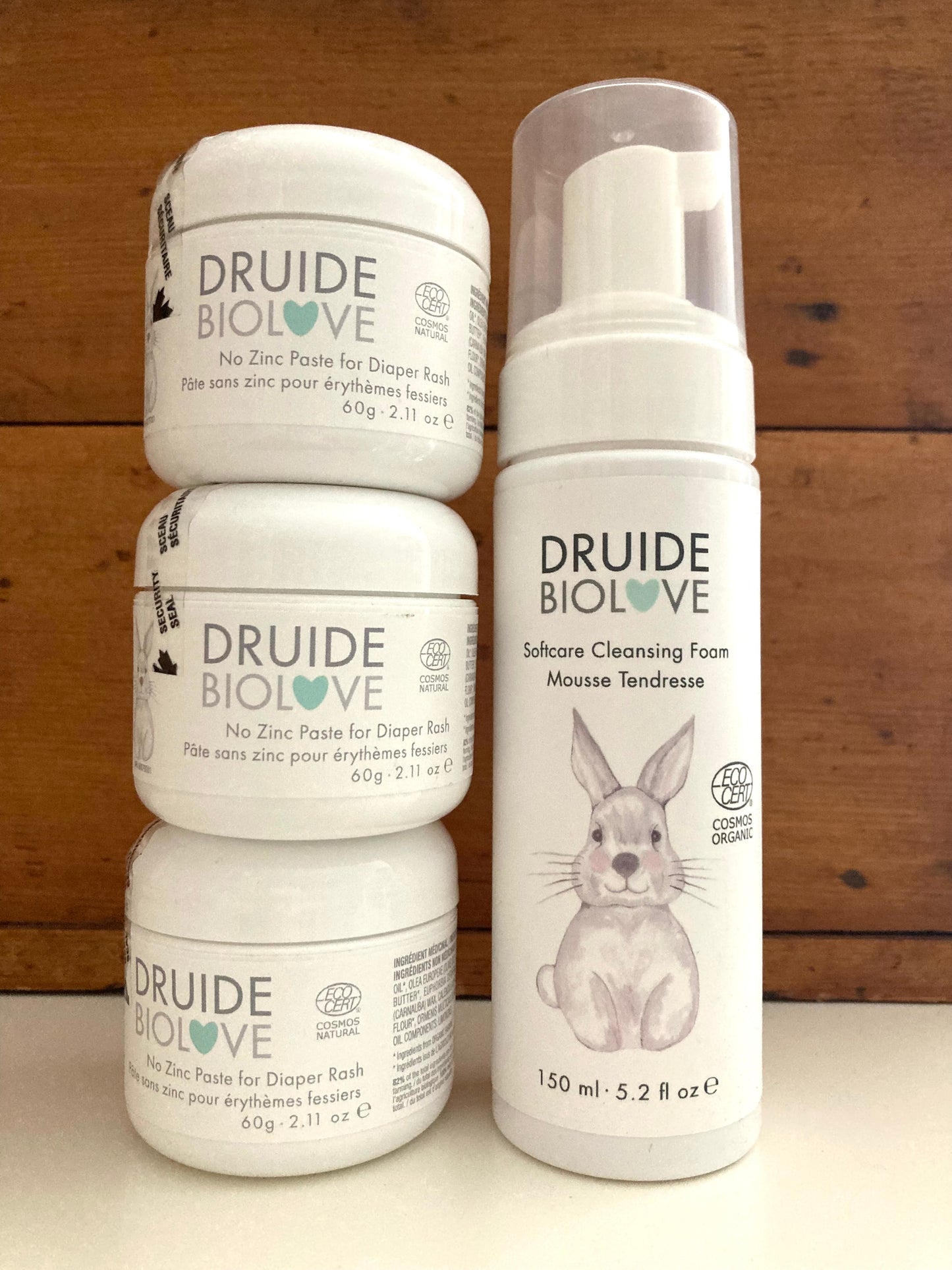 Holistic par Druide - CRÈME POUR COUCHES POUR BÉBÉ SANS ZINC