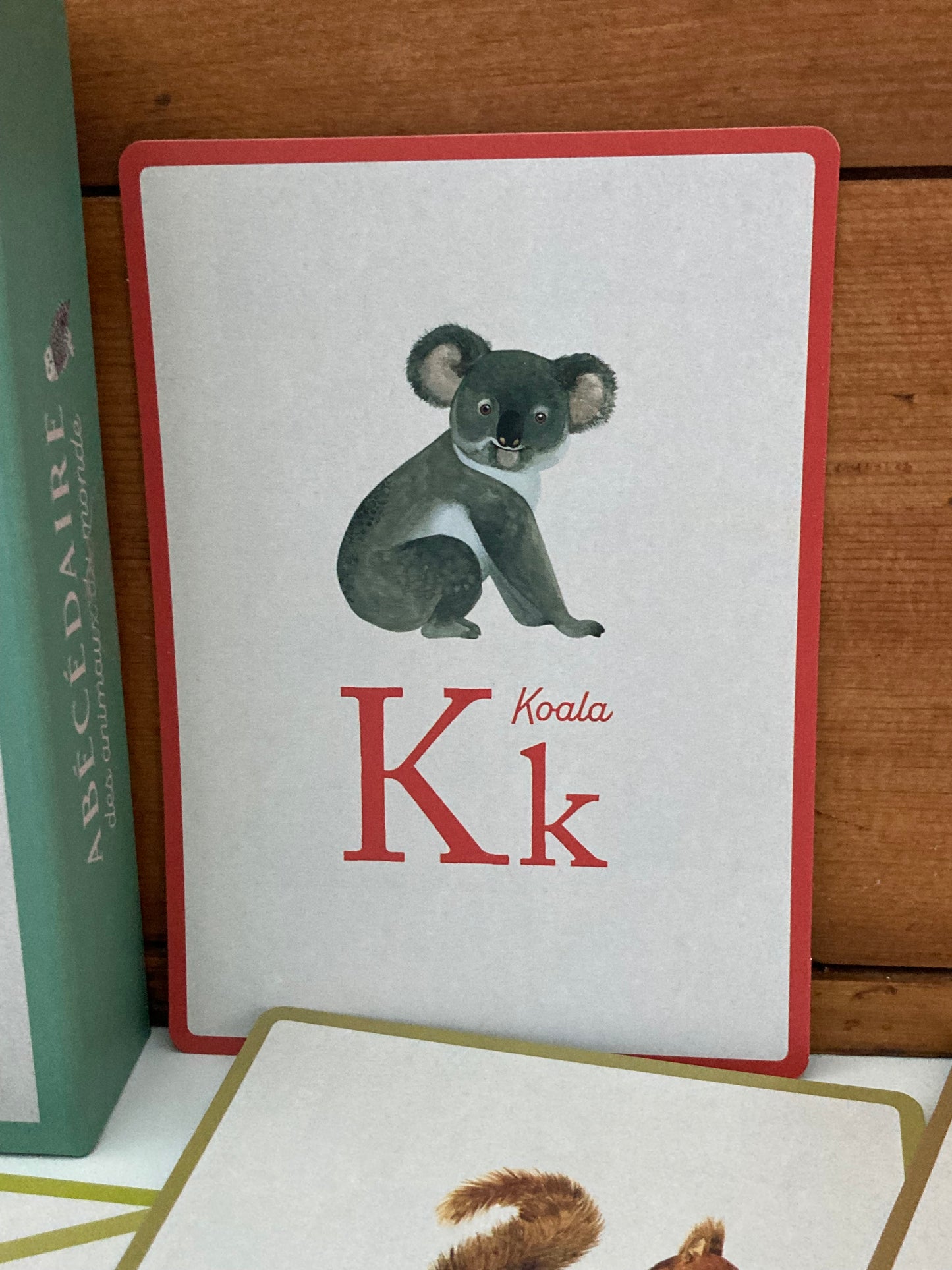 Educational Cards - ANIMAL ALPHABET ... in FRENCH!