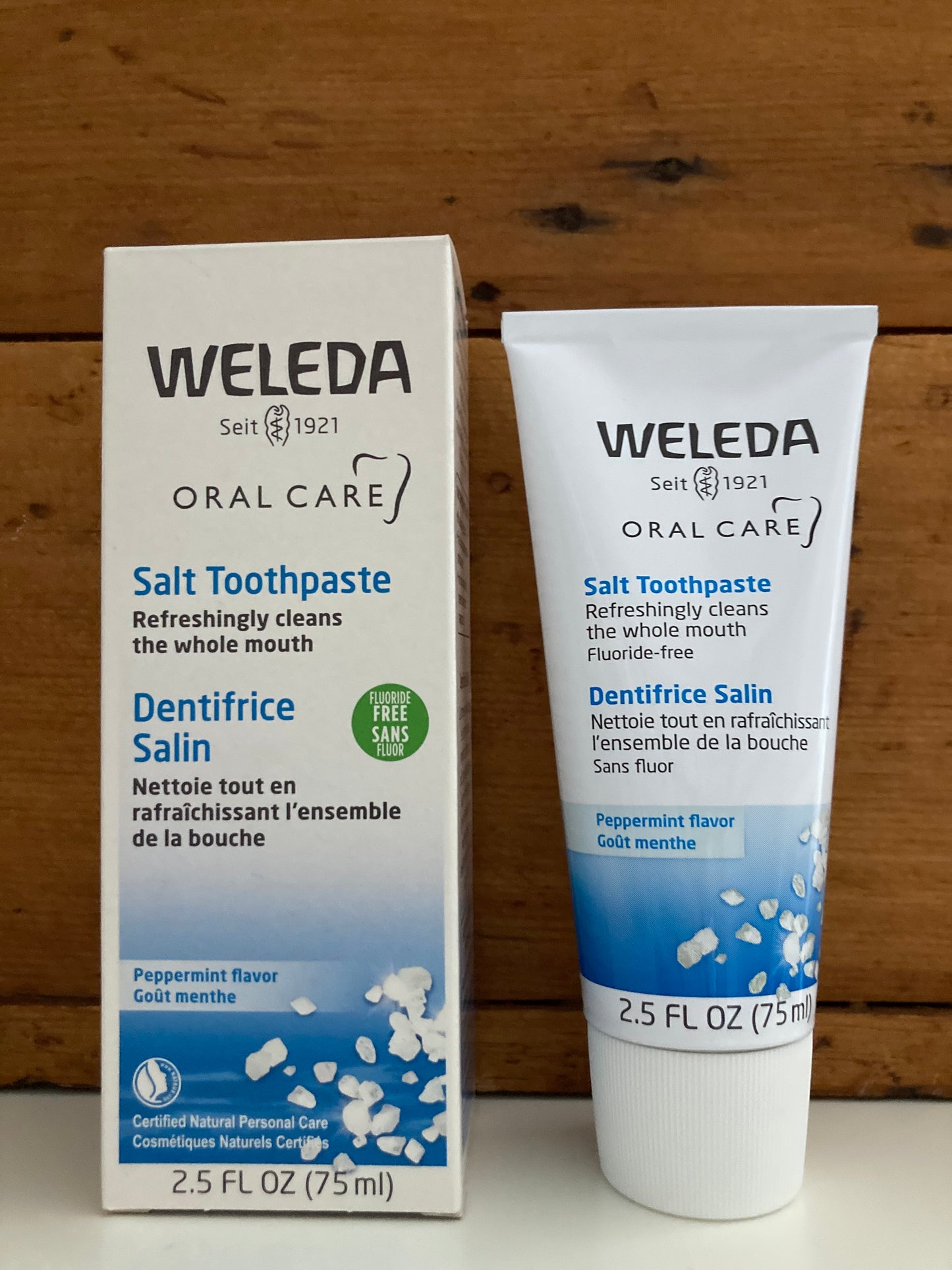 Sand Toothpaste Weleda TOOTHPASTE - SALT โ Gnomes & Acorns