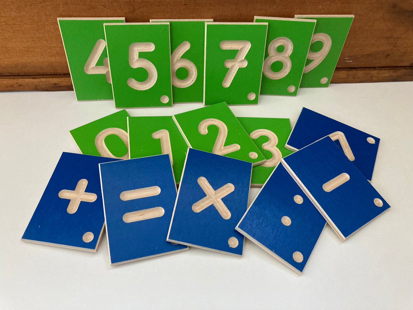 Educational Wooden Set - MATHEMATICAL NUMBERS