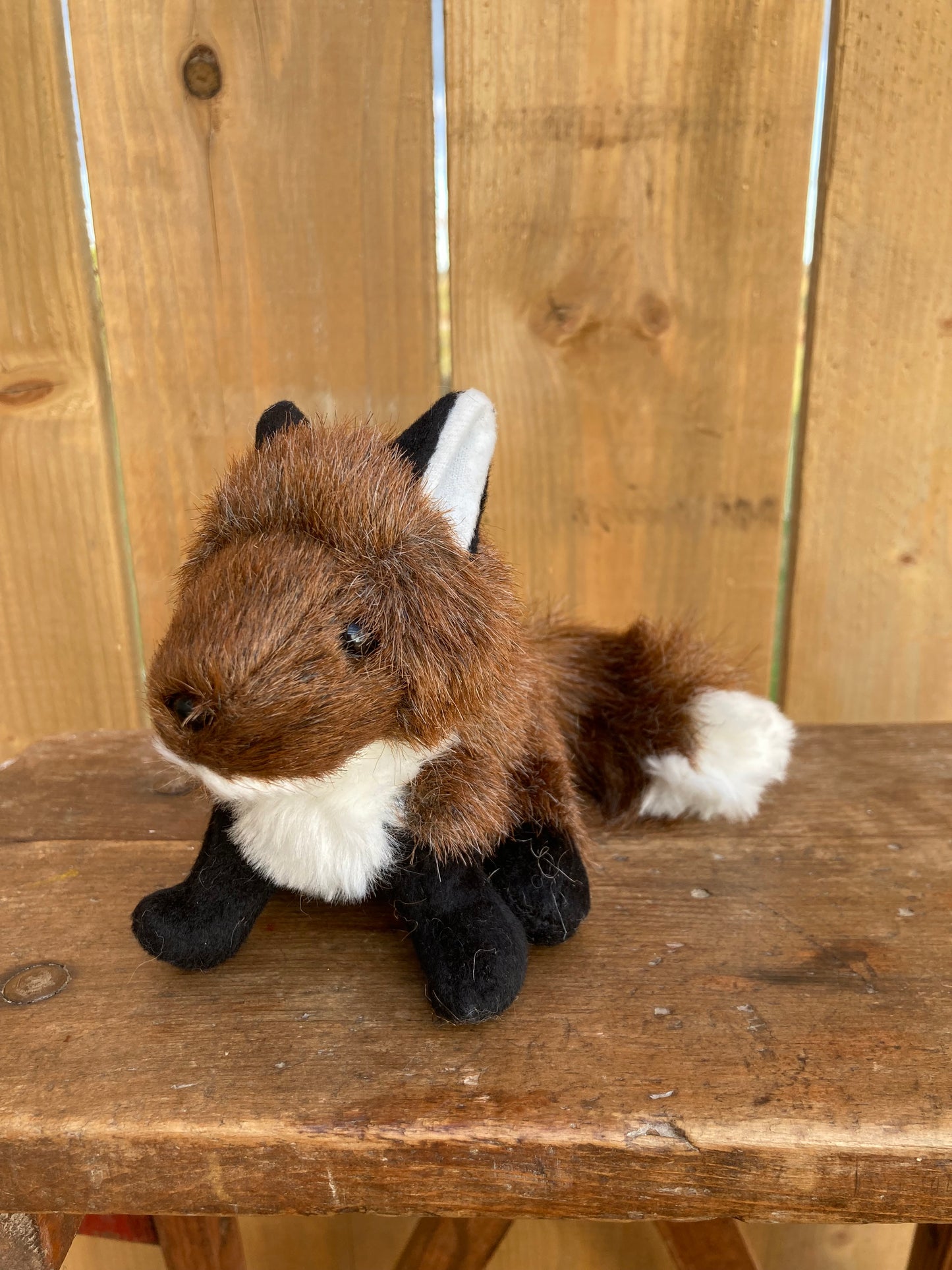Soft Toy Finger Puppet - RED FOX