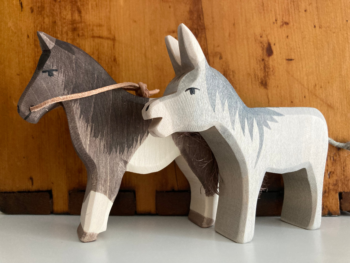 Wooden Dollhouse Play - DONKEY