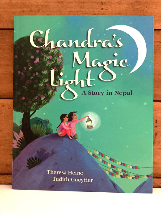 Livre d'images éducatif pour enfants - LA LUMIÈRE MAGIQUE DE CHANDRA