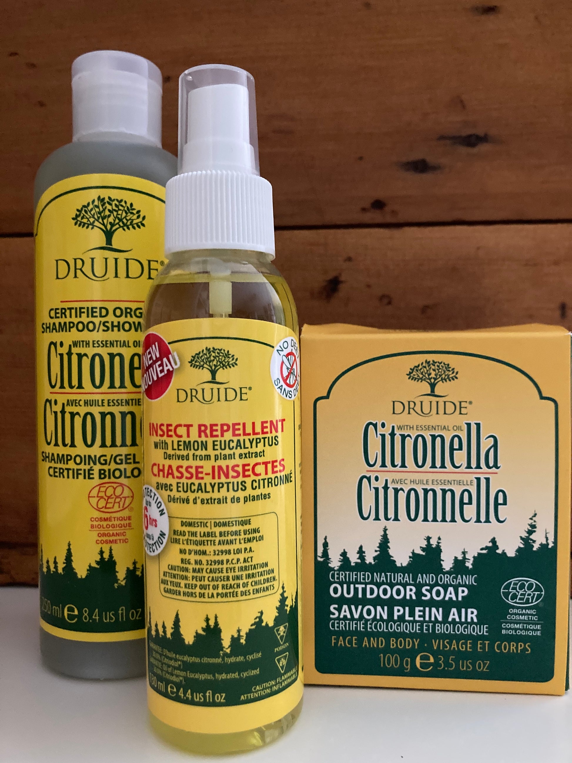 Holistic by Druide - CITRONELLA INSECT REPELLENTNEW! 2 sizes!