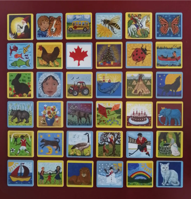 Family Memory Game - ALL ACROSS CANADA! (80 pieces)
