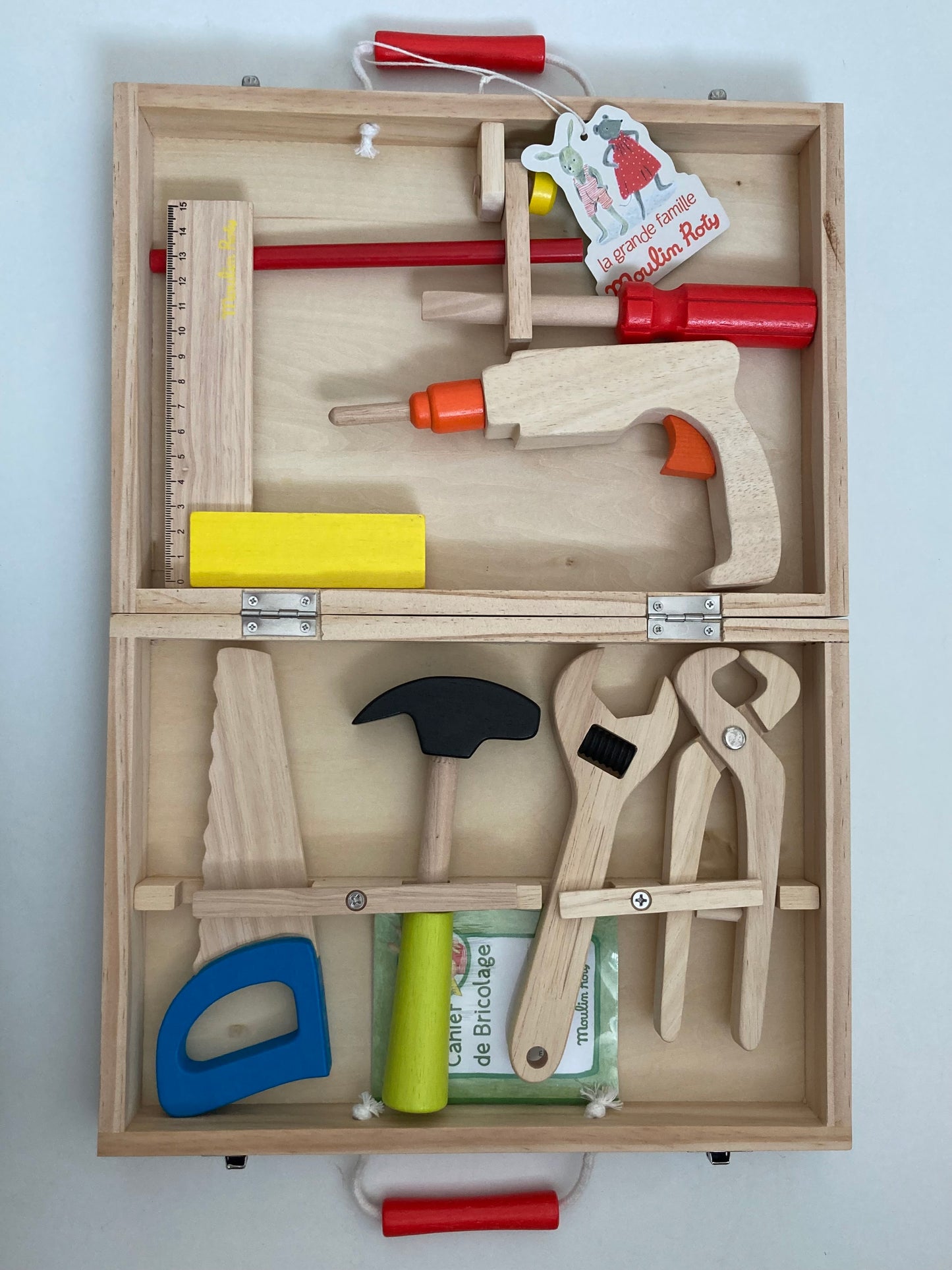 Educational Toy - WOODEN TOOLS CARPENTER SET