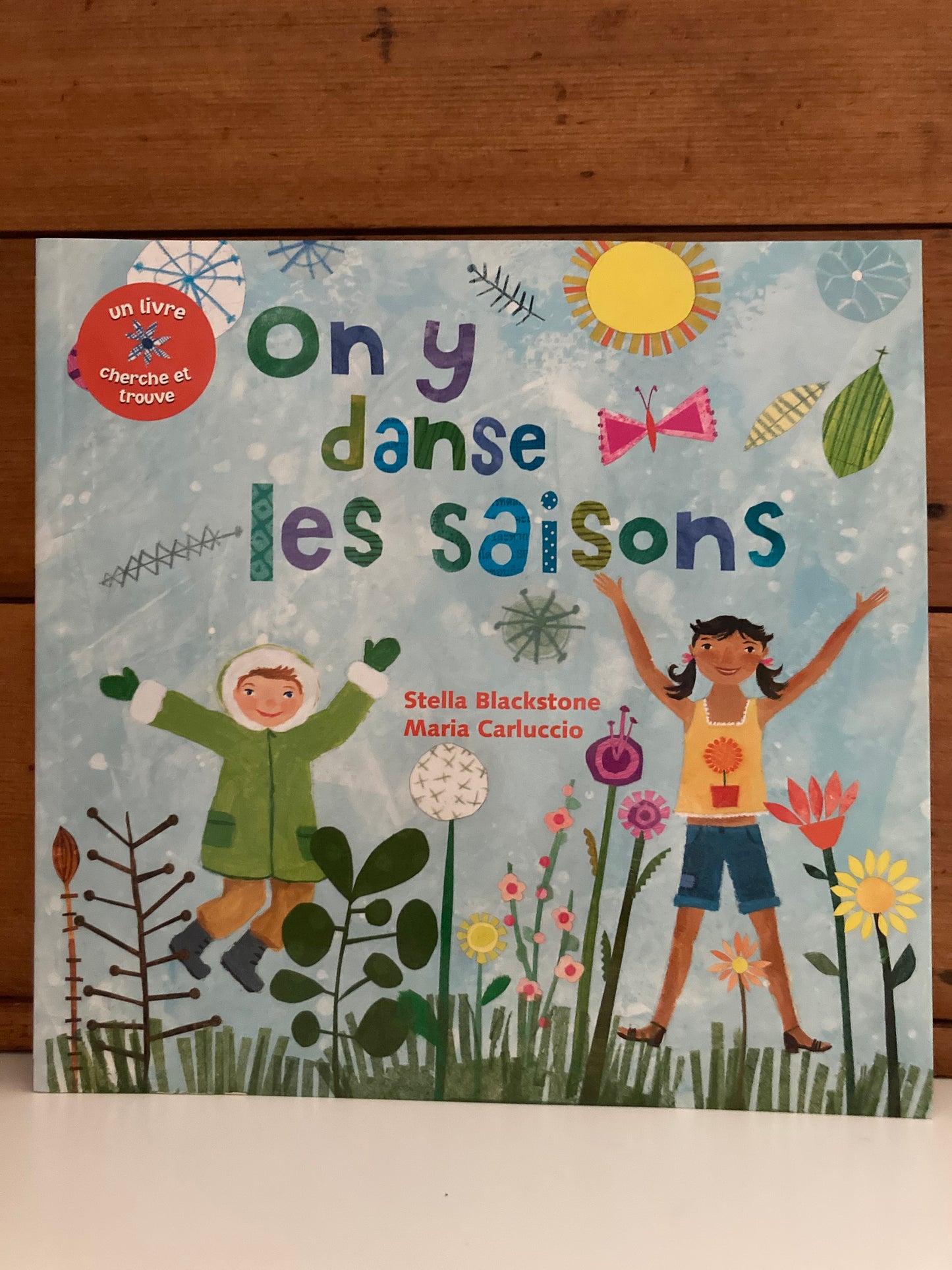 Educational Children's Picture Book - In French, ON Y DANSE LES SAISONS