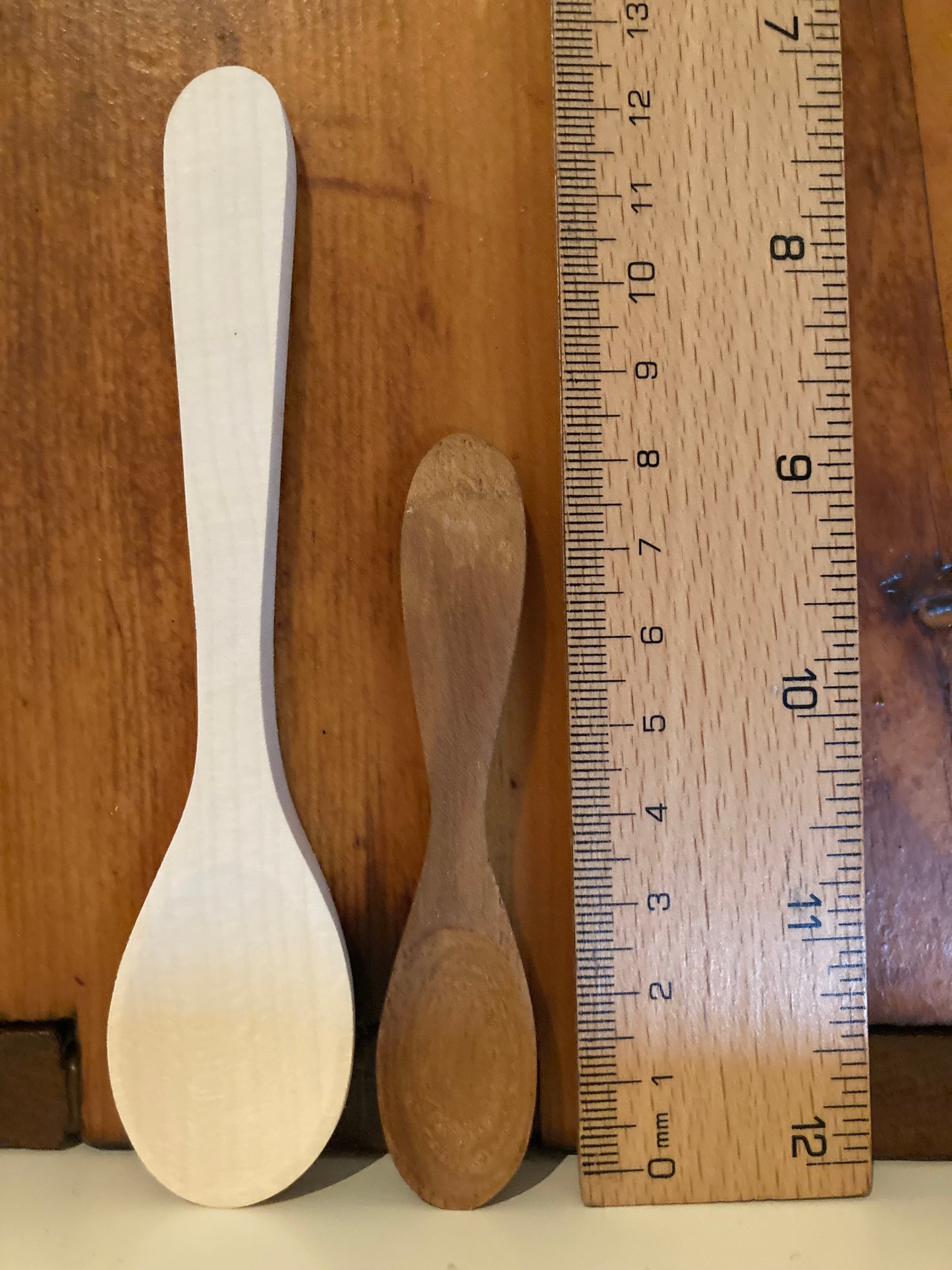 WOODEN SPOONS for BABY and Waldorf DOLLS, all 3 spoons!