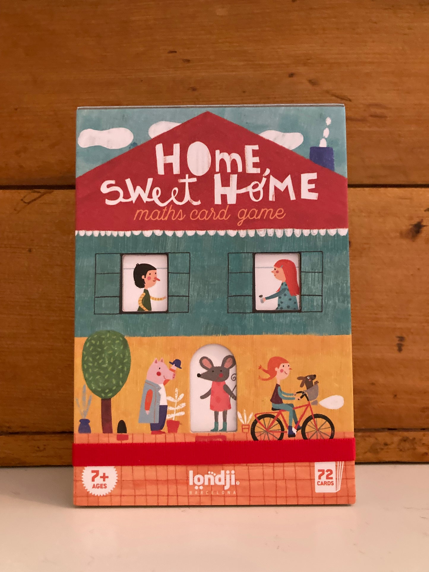 Educational Card Game Set - HOME SWEET HOME "A Fun Math Game!"