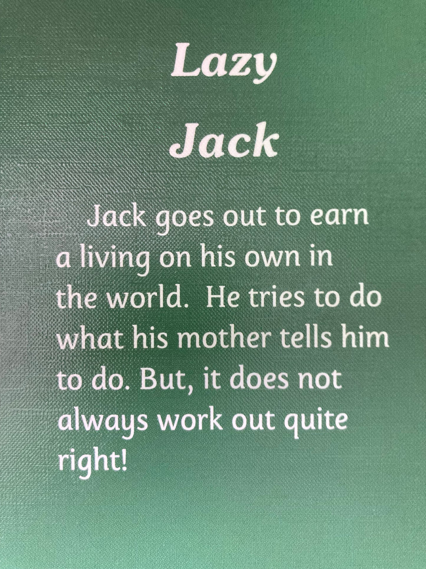 Early Readers - LAZY JACK/ KING THRUSHBEARD/ SYLVAIN and JOCOSA