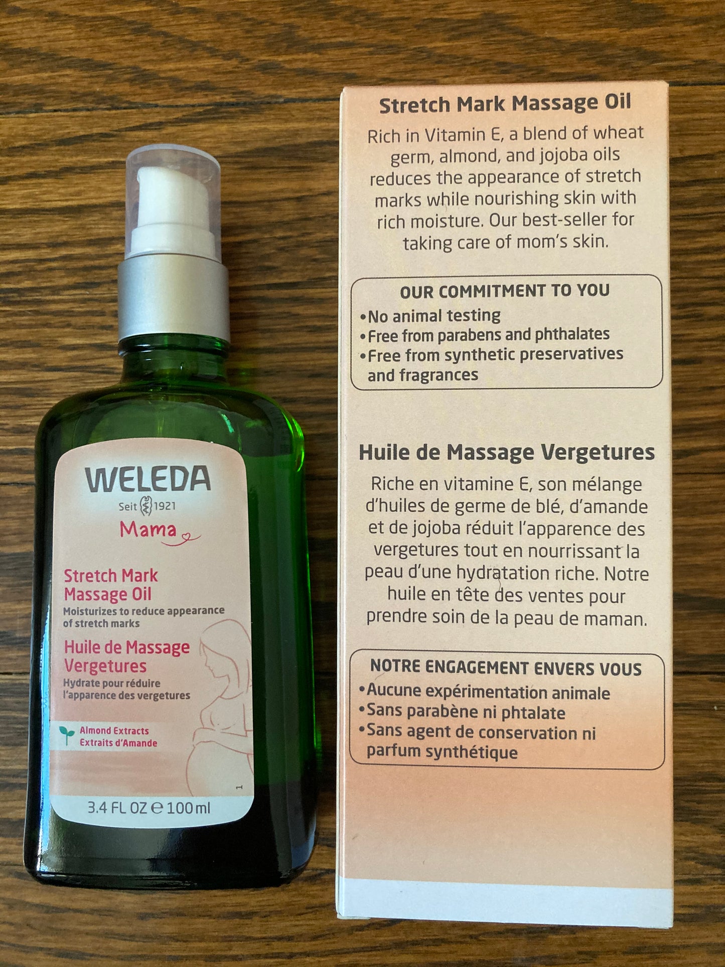 Weleda Baby & Mama  - STRETCH MARK MASSAGE OIL