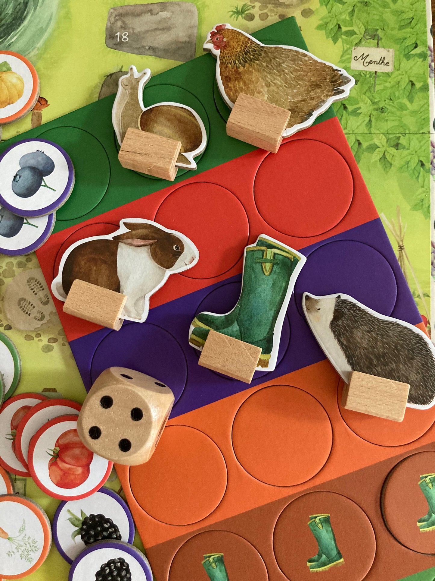 Board Game Set - PICNIC IN THE GARDEN