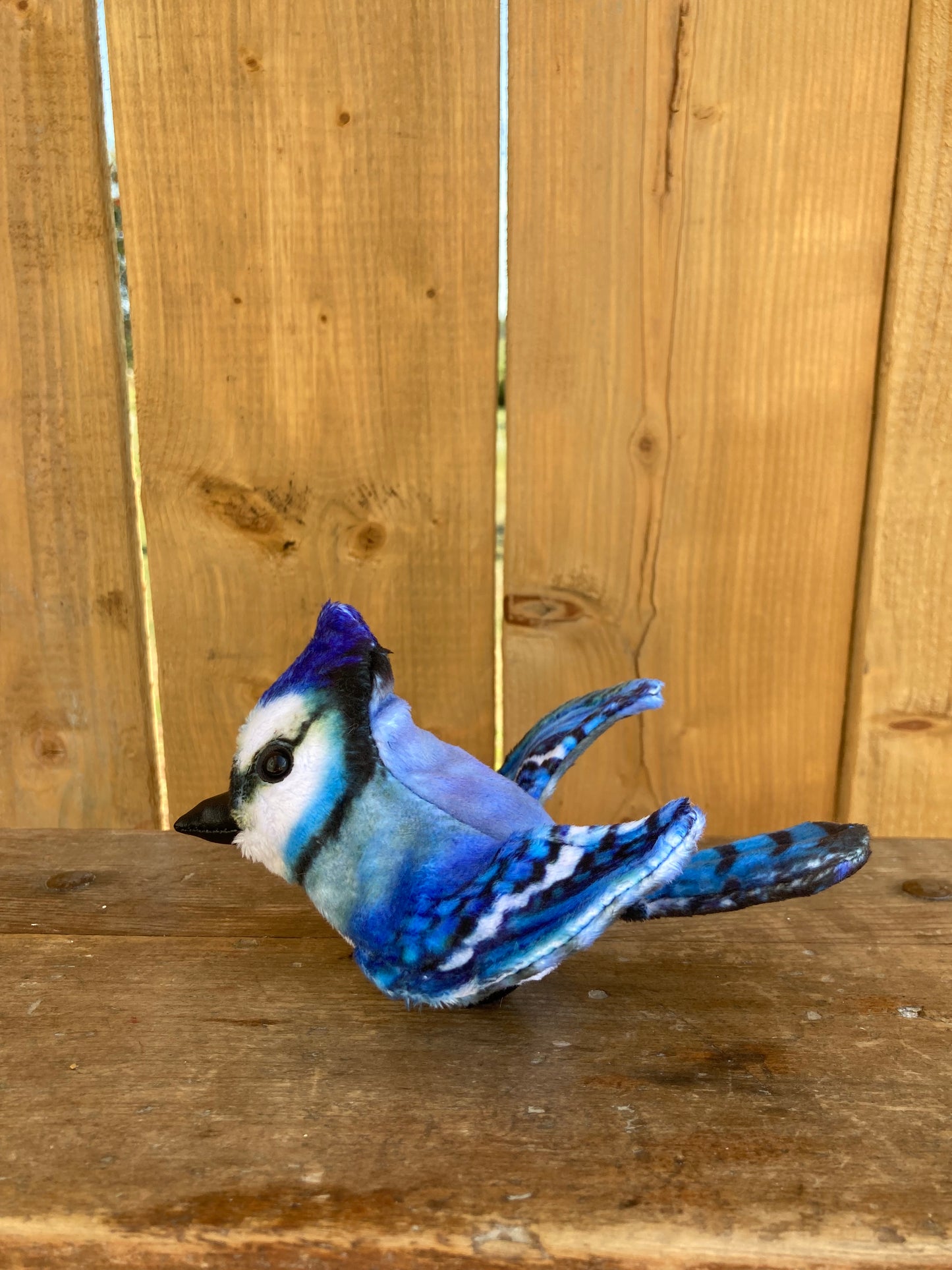 Marionnette à doigt peluche - BLUEJAY